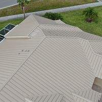 24ga 1.5" Mechanical Seam Sierra Tan by Total Roofing System The Metal Roof Experts