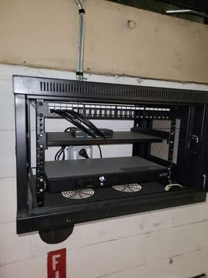 Structured cabling installation by CimaSolutions