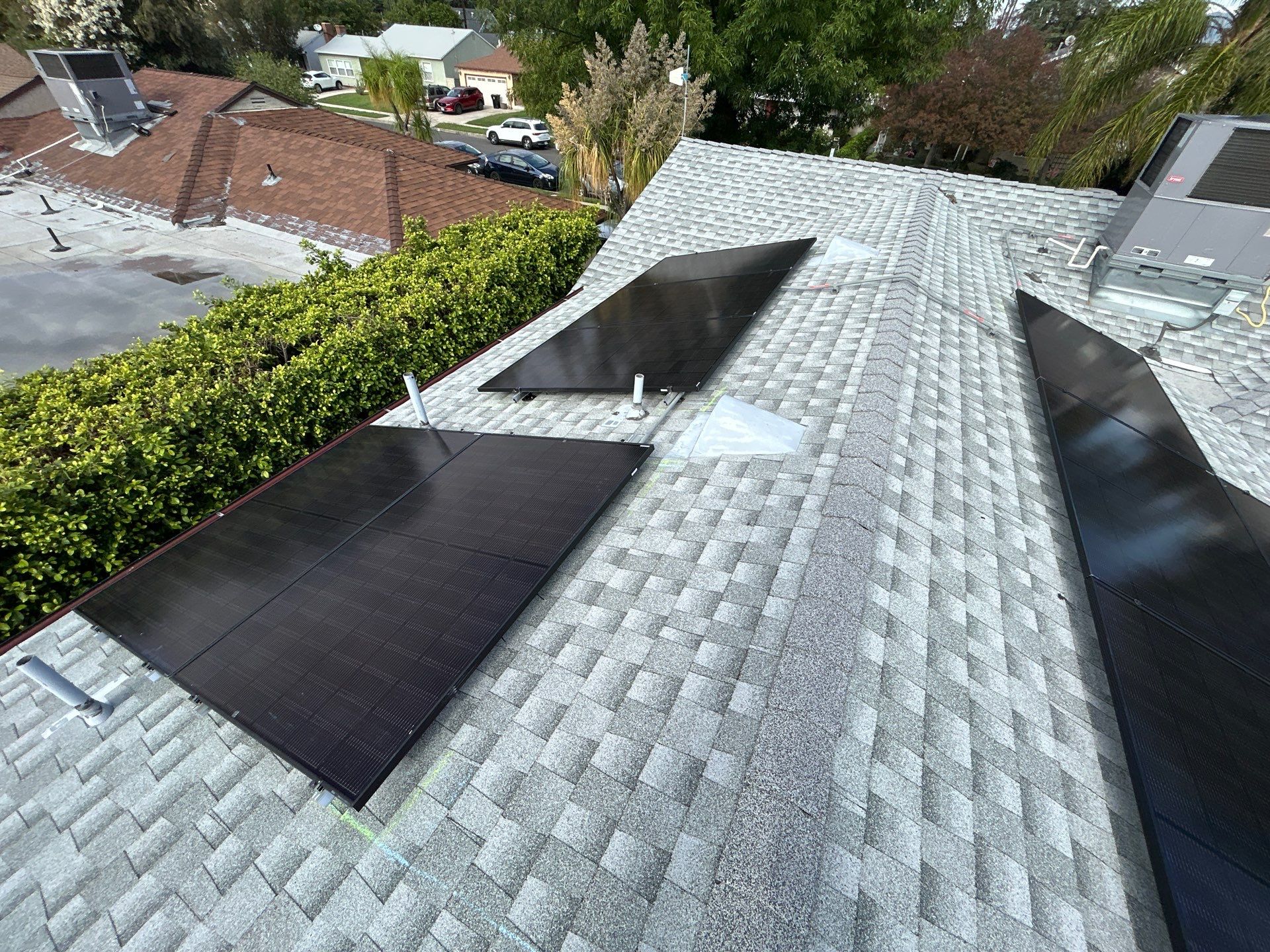 Residential Solar Panel Installation and Electrical Service Upgrade in Los Angeles by AWS Solar