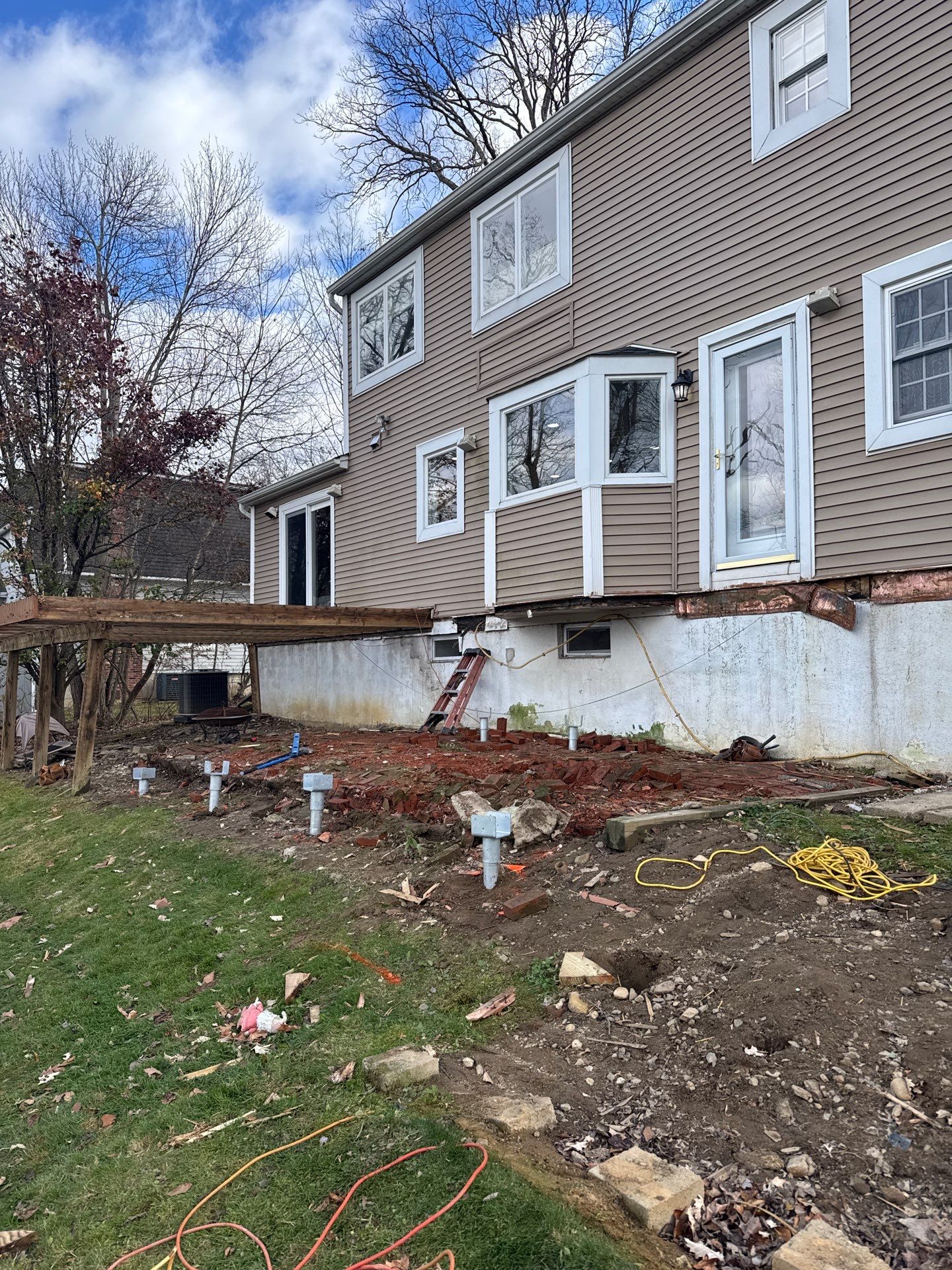 Deck Resurface + Extension in Randolph by deck guardian