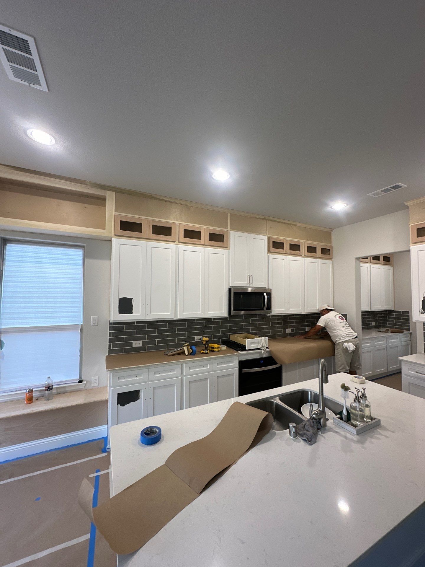 Kitchen Remodel/ Garage Gym Conversion by Apex Insulation Solutions