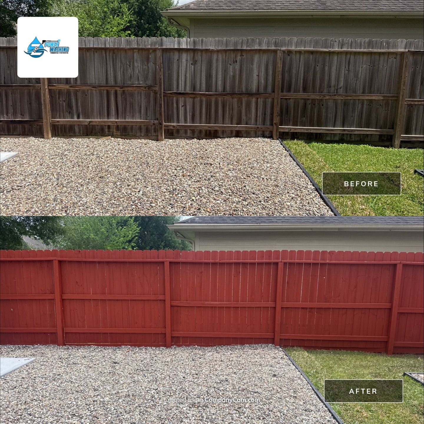 Night and day difference! by Zeal Power Washing