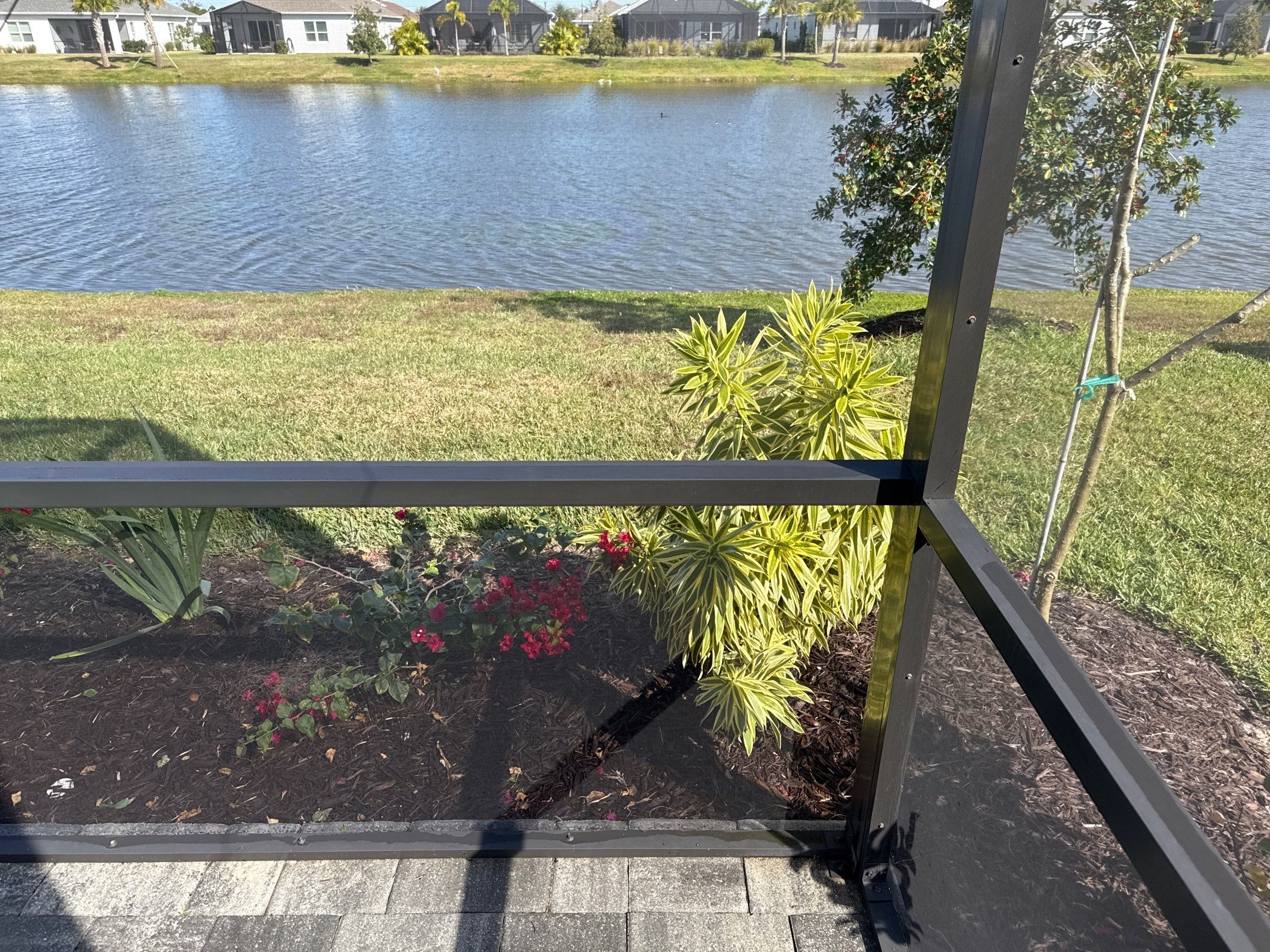 Pool Cage Screen Enclosure Cleaning in Canoe Creek – Parrish, FL by Sunshine AquaWash