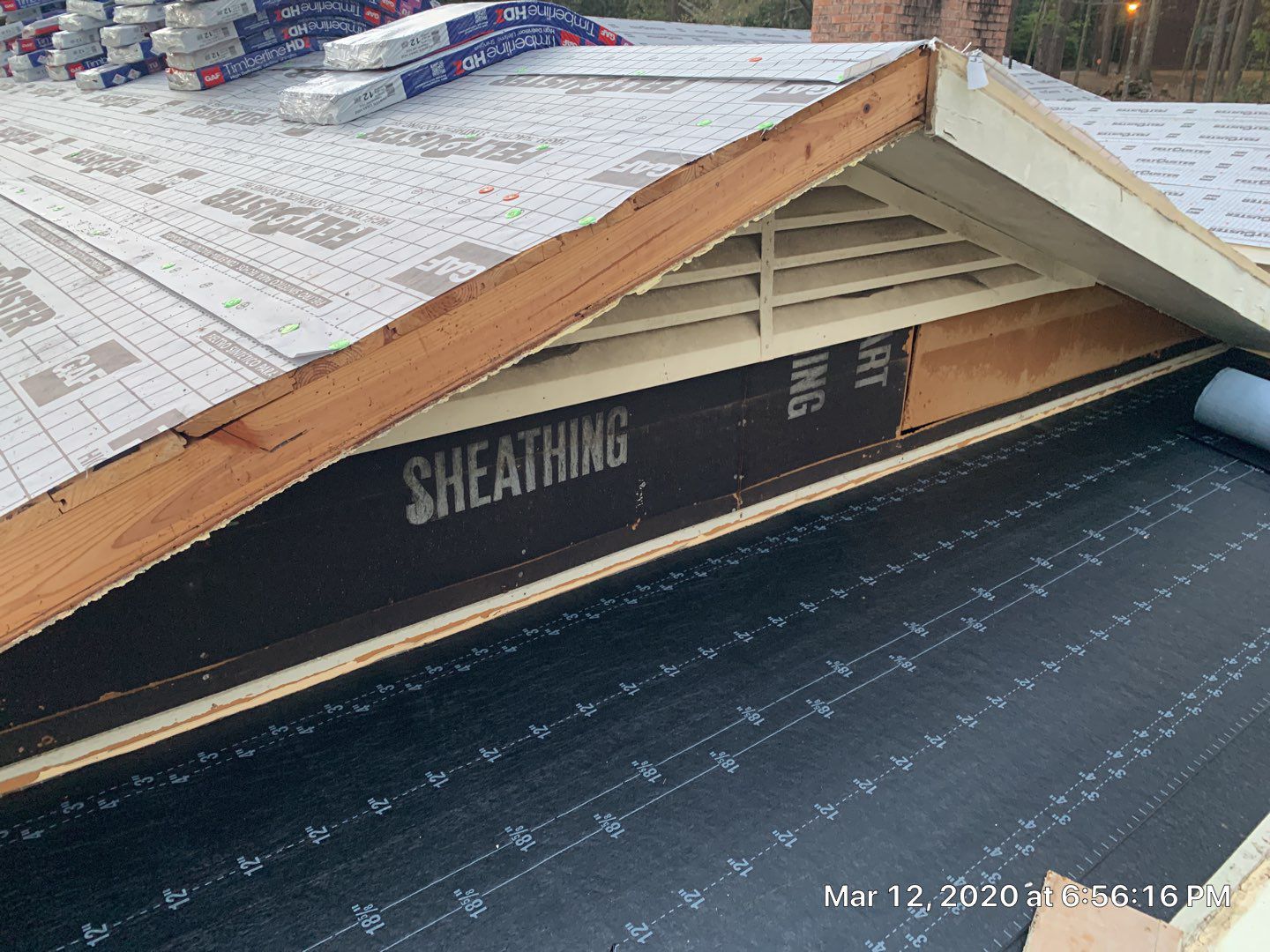 Residential Roofing Installation using Roof Replacement by American Roofing & Construction LLC