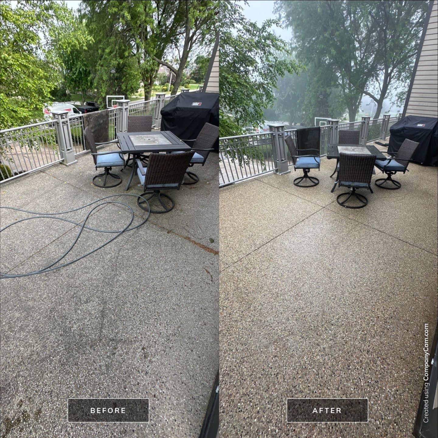 Project in Pleasant Prairie by Simmons Power & Soft Washing