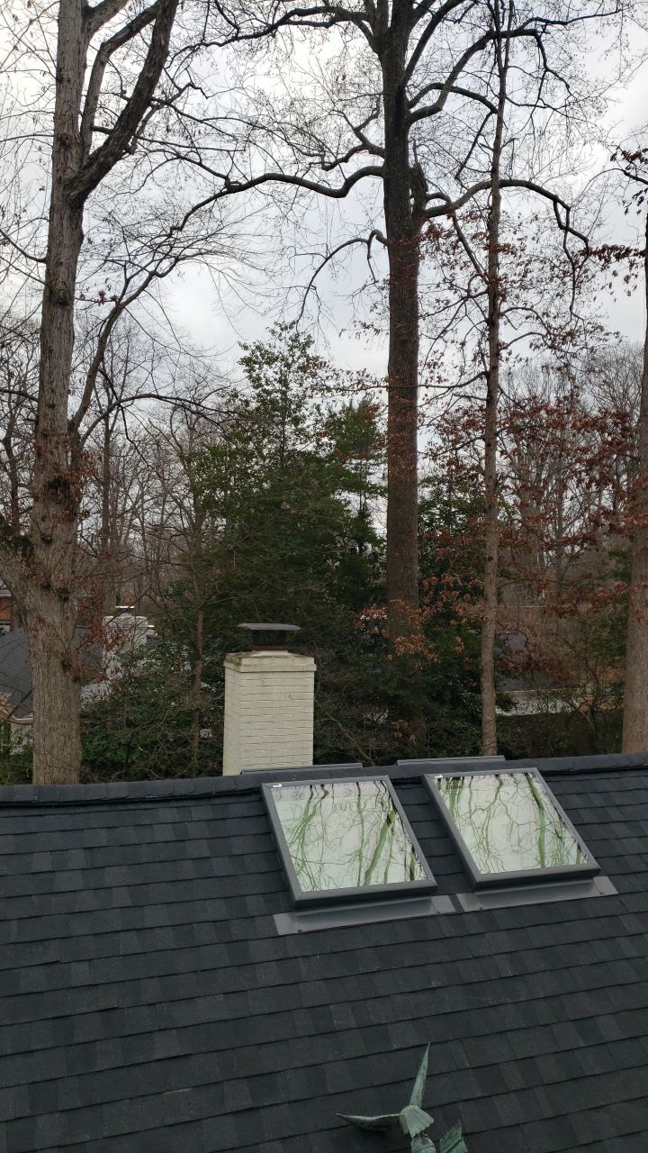 McLean: Certainteed Landmark Pro Designer Shingles in Max Def Charcoal Black by RM Banning, Inc.