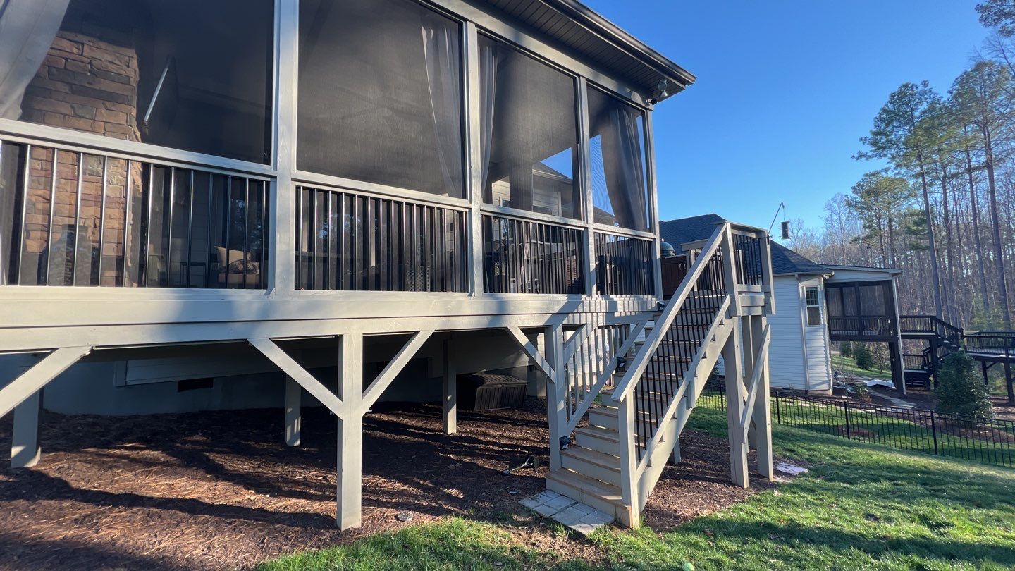 Screened Porch using Wood Sealant by DuraSeal