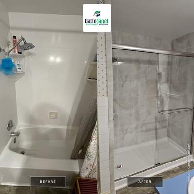 Tub to Shower