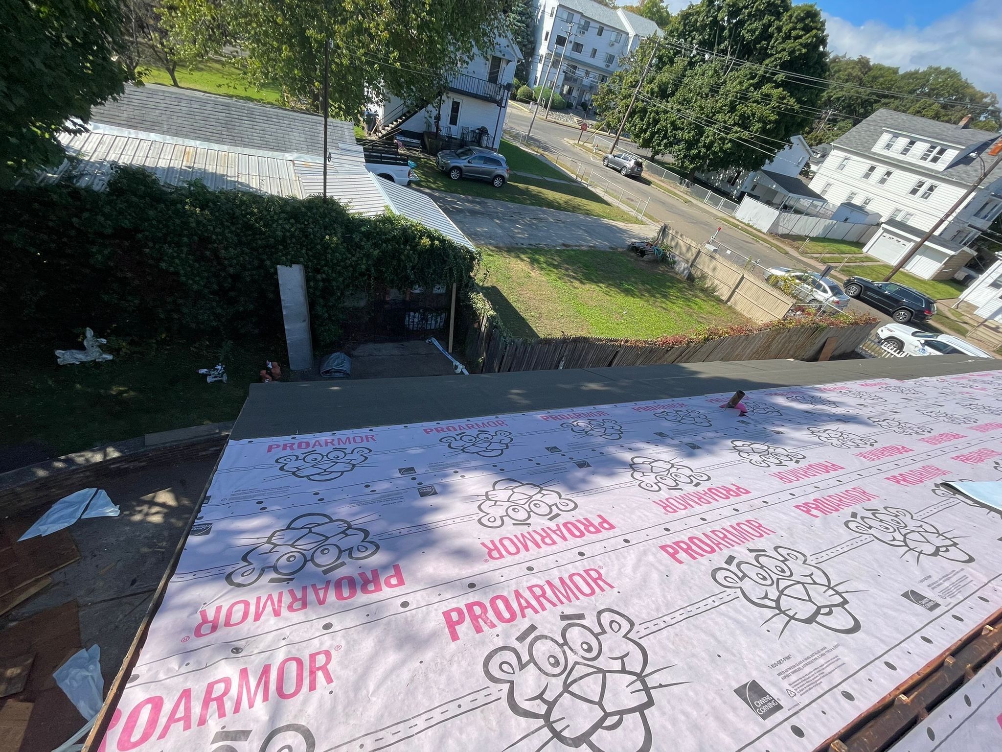 Residential Roofing Installation using Owens Corning TruDefinition Duration - Estate Gray by A Plus Exterior