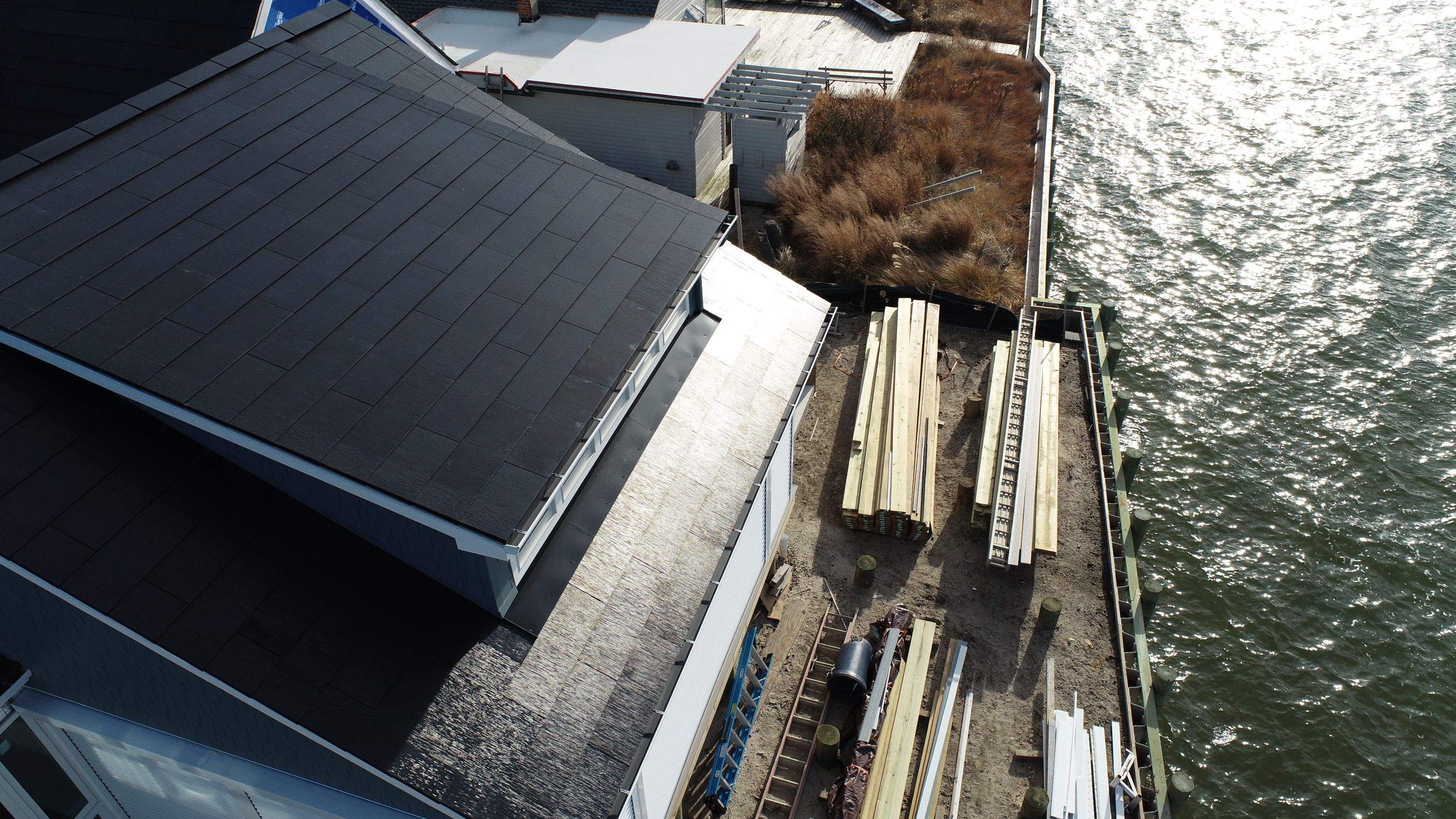 Tesla Solar Roof Long Beach Island New Jersey by American Home Contractors