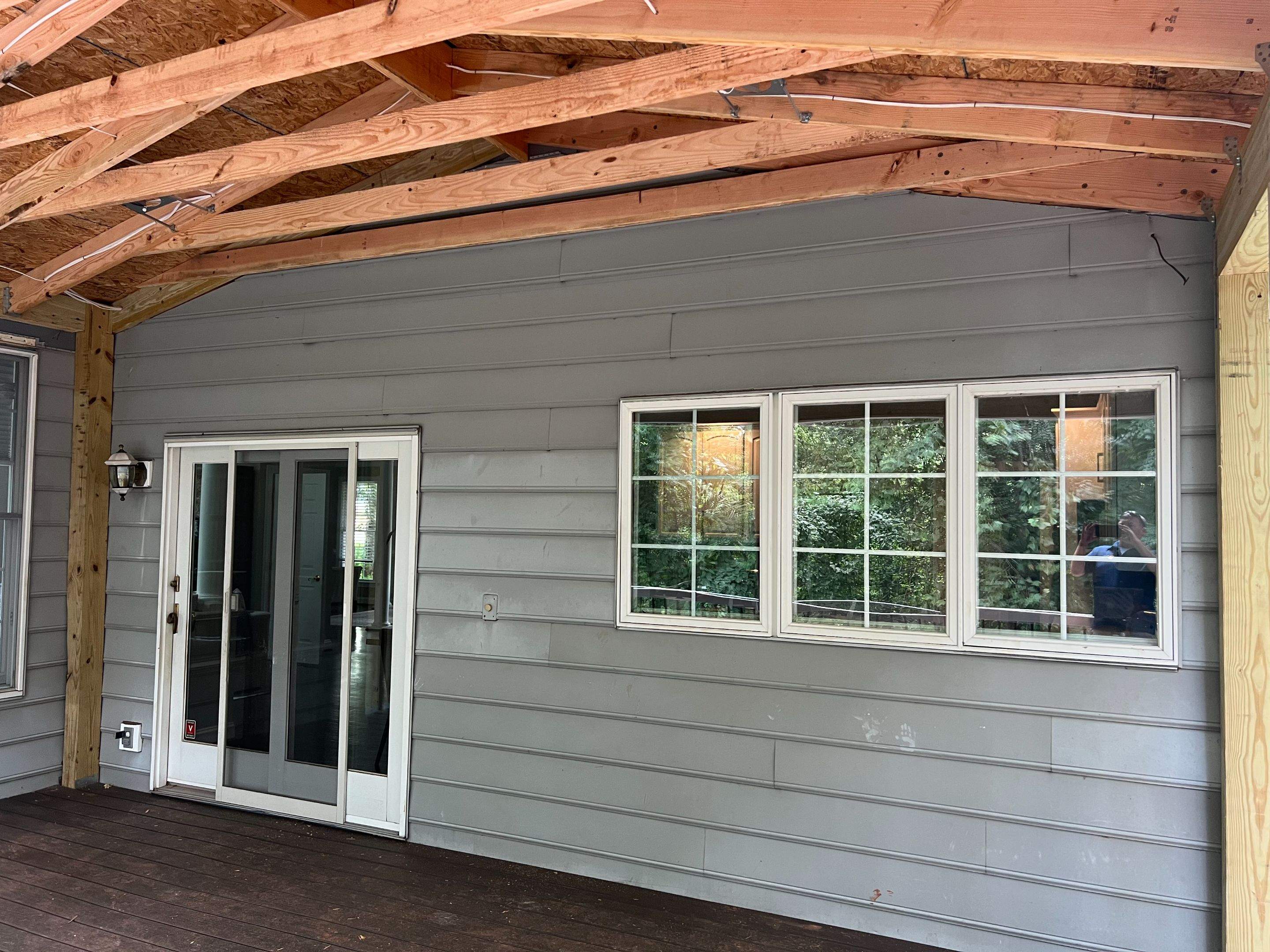 New 3-Season Porch & Composite Deck in Sterling, VA by Sunburst Construction Inc