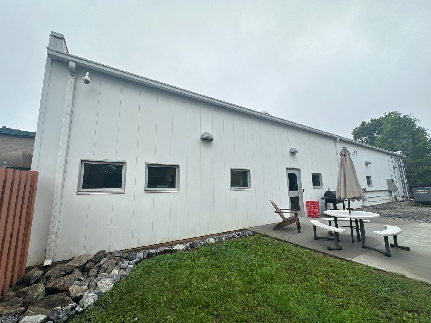Commercial Exterior Painting for Greenville Parking Services Facility by Painter1