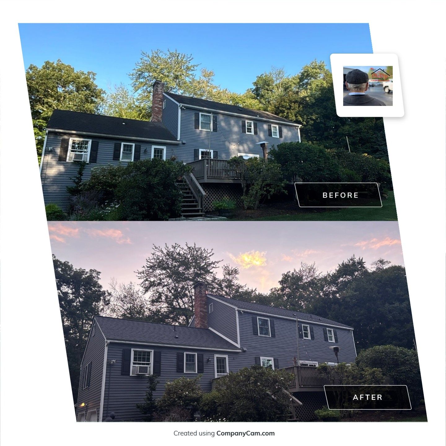 Brand new roof in Norwalk, CT "It's a DiGiorgi!" by DiGiorgi Roofing and Siding Inc