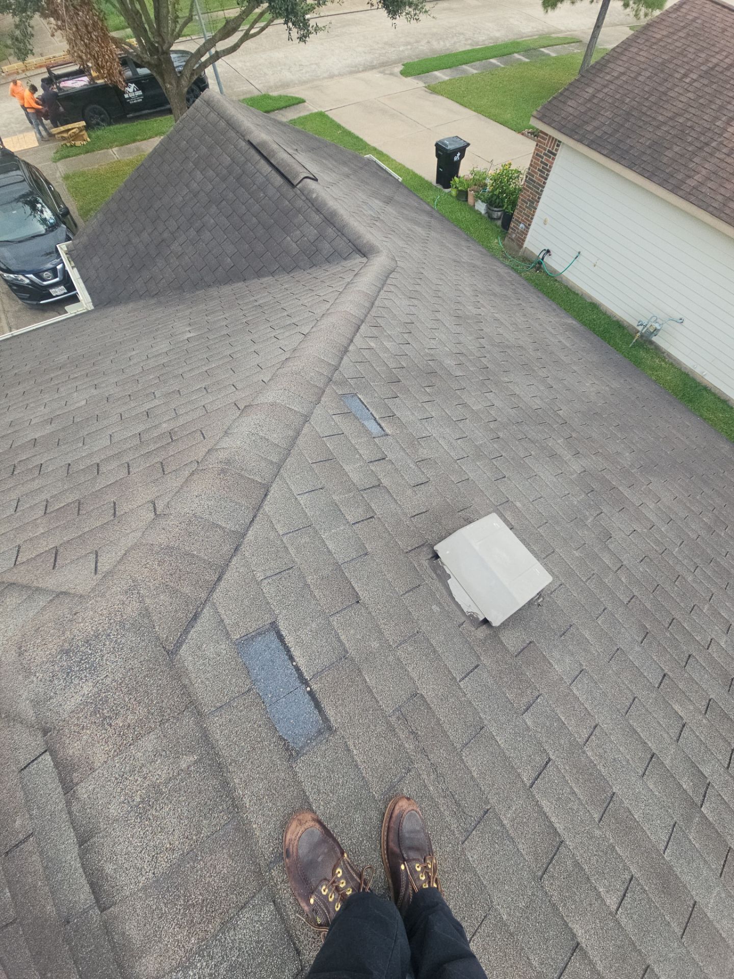 Residential Roofing Repair using Owen's Corning Duration (Lifetime) Shingles by Roof Repair Company