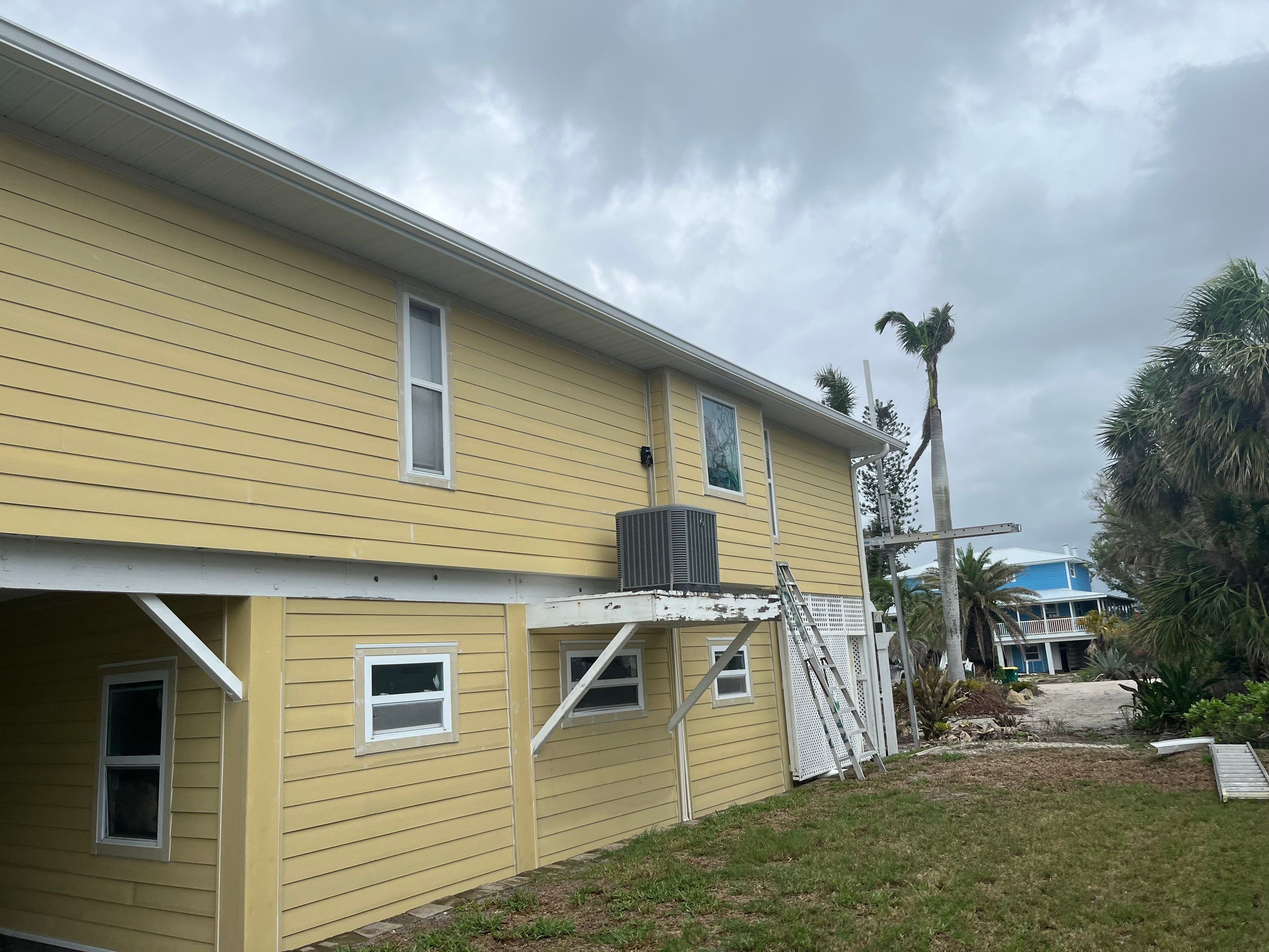 Complete Gutter, Soffit & Fascia Project in Placida FL by Gutter Professors
