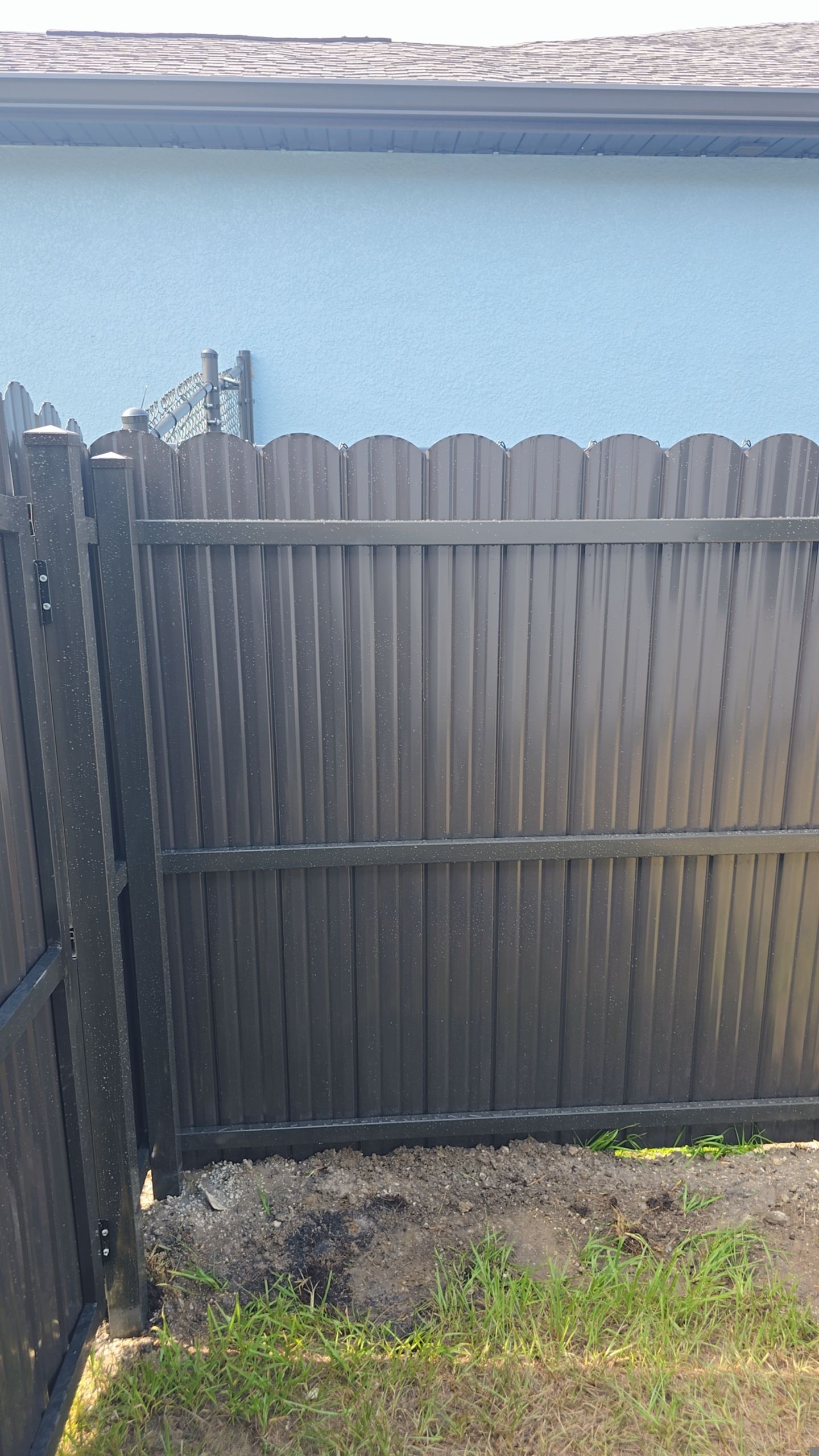 Black Durafence - Privacy Metal Fence Installation in Port Charlotte by True Fence LLC
