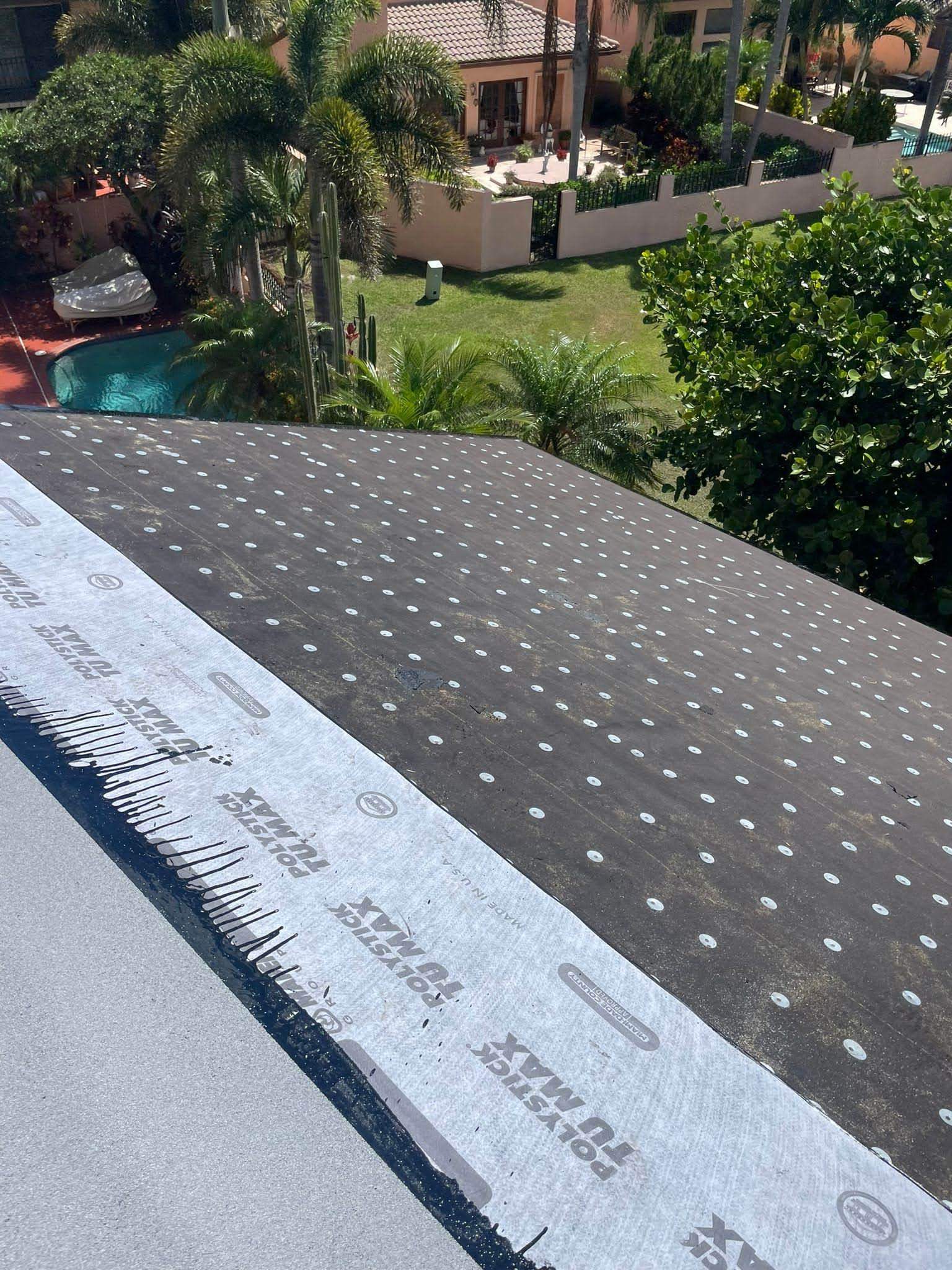 Complete Chimney Rebuild + Tile & Flat Re-Roof  by Morton Roofing, Inc.