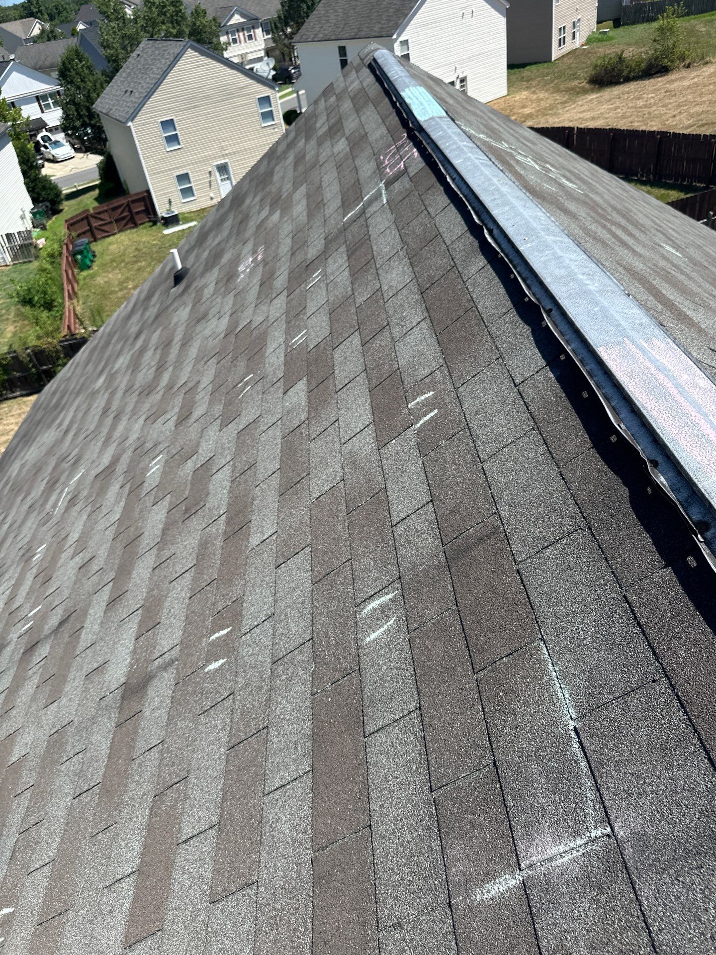 Roof replacement by hail and wind damage by Just Brilliant Restoration JBR