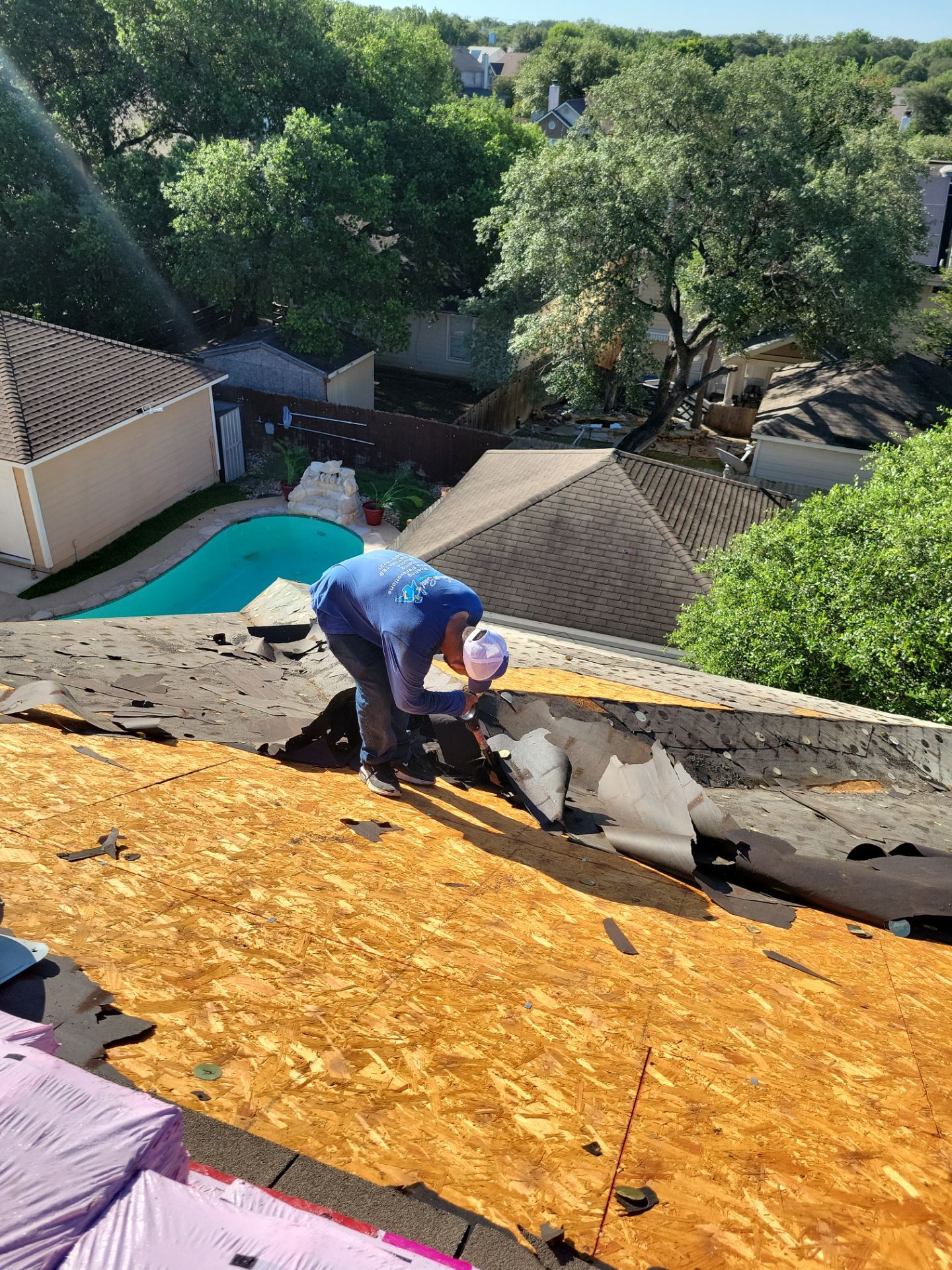Complete Residential Roof Replacement and Exterior Siding Repairs in San Antonio by Heaven Sent Roofing, LLC