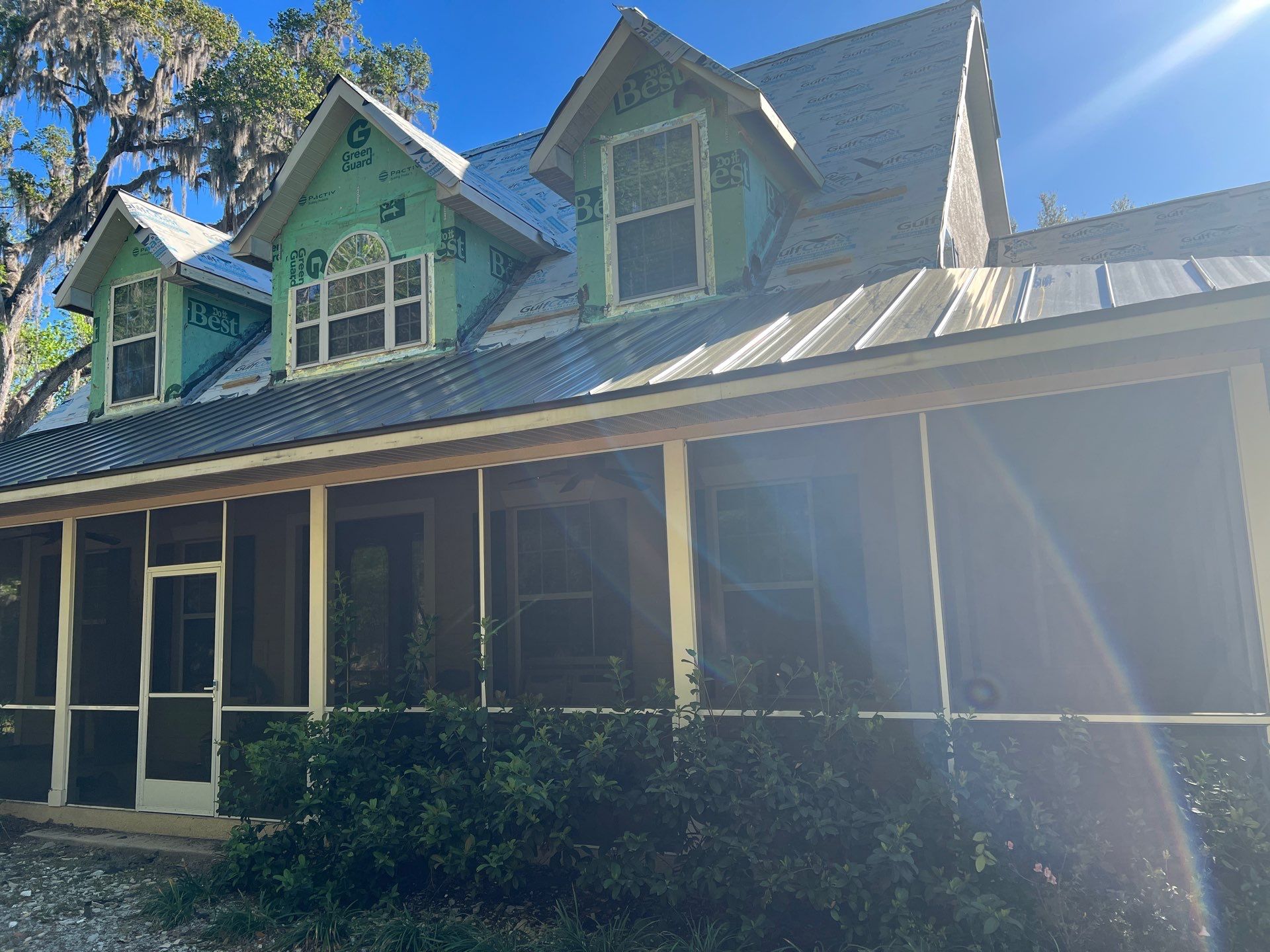 Charcoal Brown Standing Seam by Reimagine Roofing
