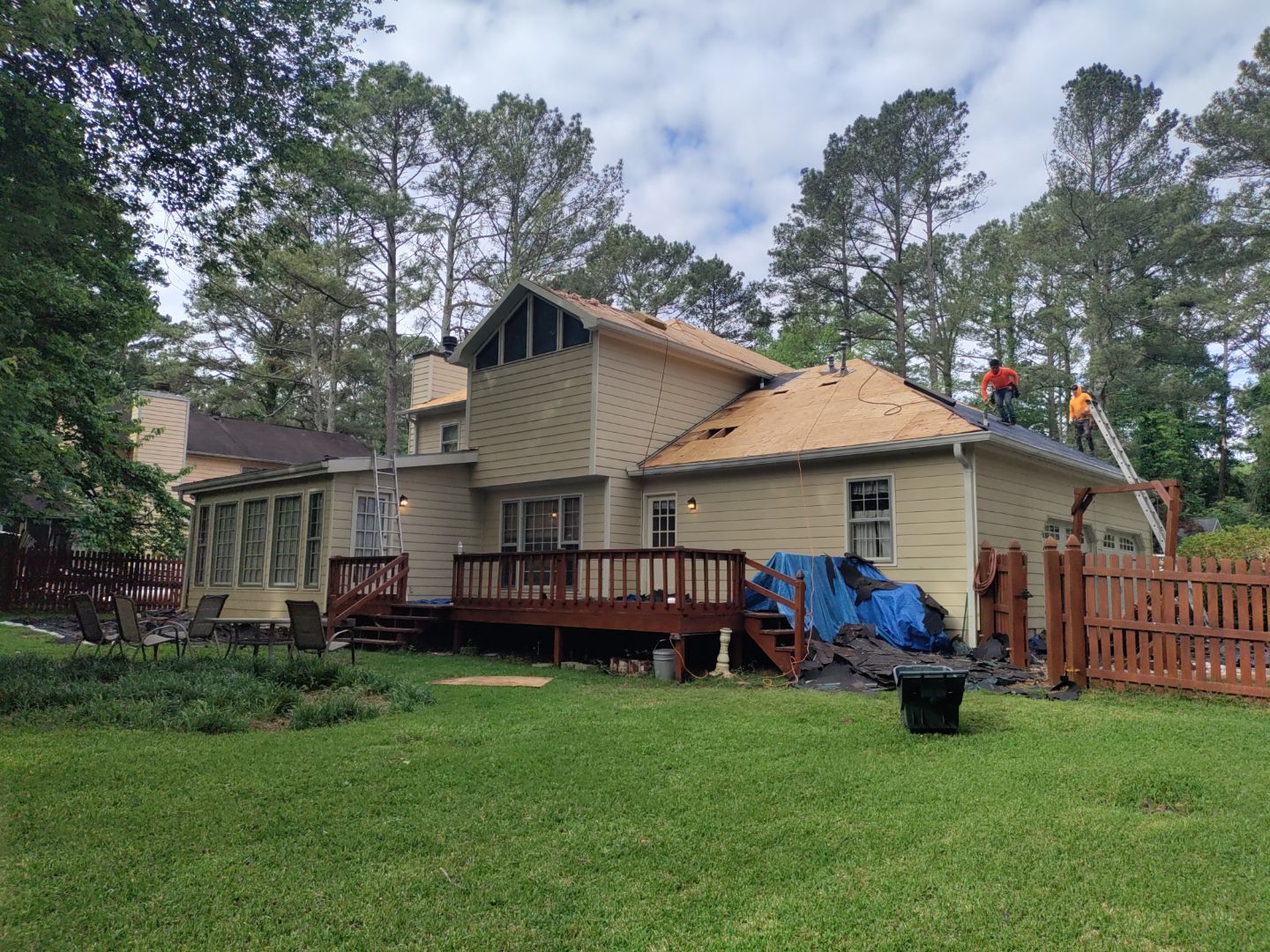 Residential Roof Replacement using Owens Corning by Inspector Roofing and Restoration