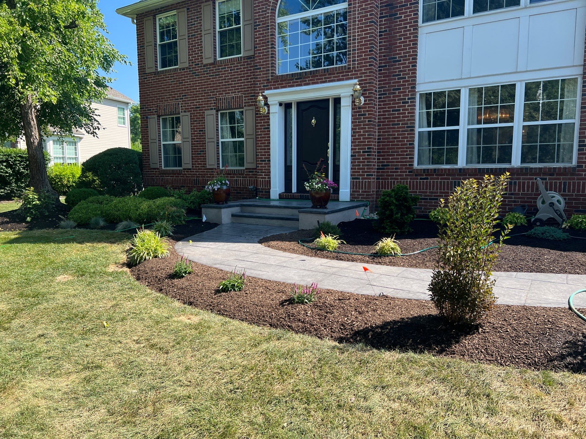 Walkway + Porch Remodel - Yardley, PA by Architectural Concrete Design