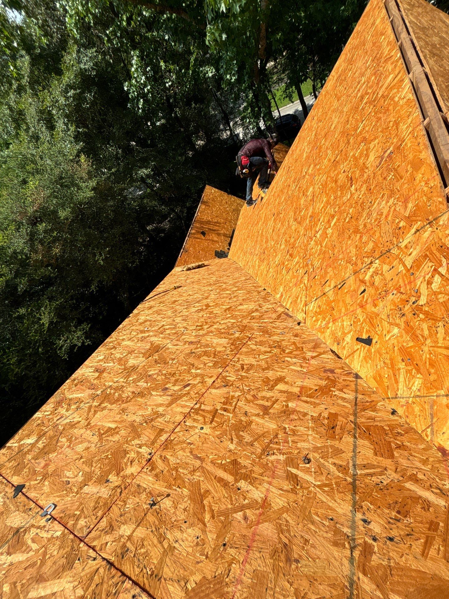 Residential Roofing Installation using Owen's Corning Duration (Lifetime) Shingles by Roof Repair Company