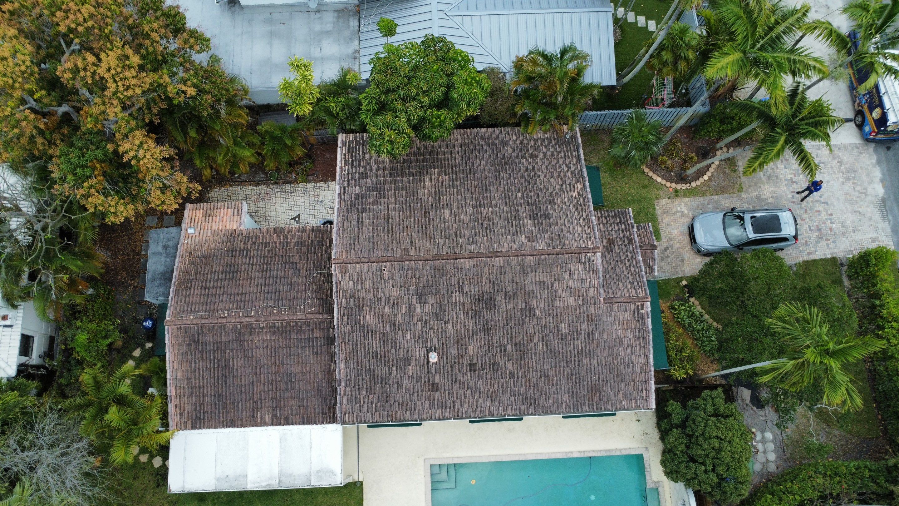 Residential Roofing Installation using 1" Nail strip metal roof by BLUES BROTHERS ROOFING