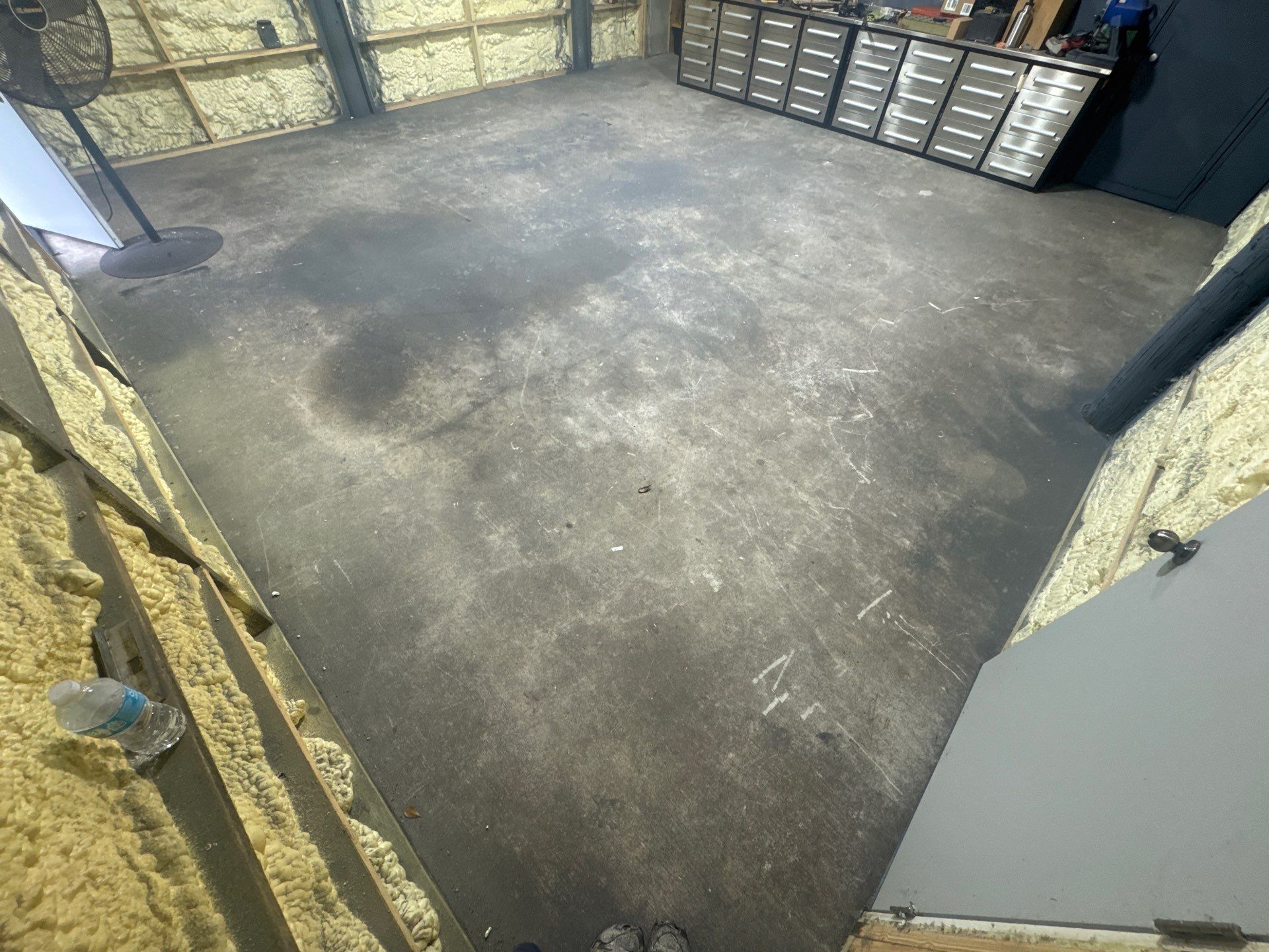 Shop Project in Gainesville, FL in Smoke by Cross Creek Concrete Coatings