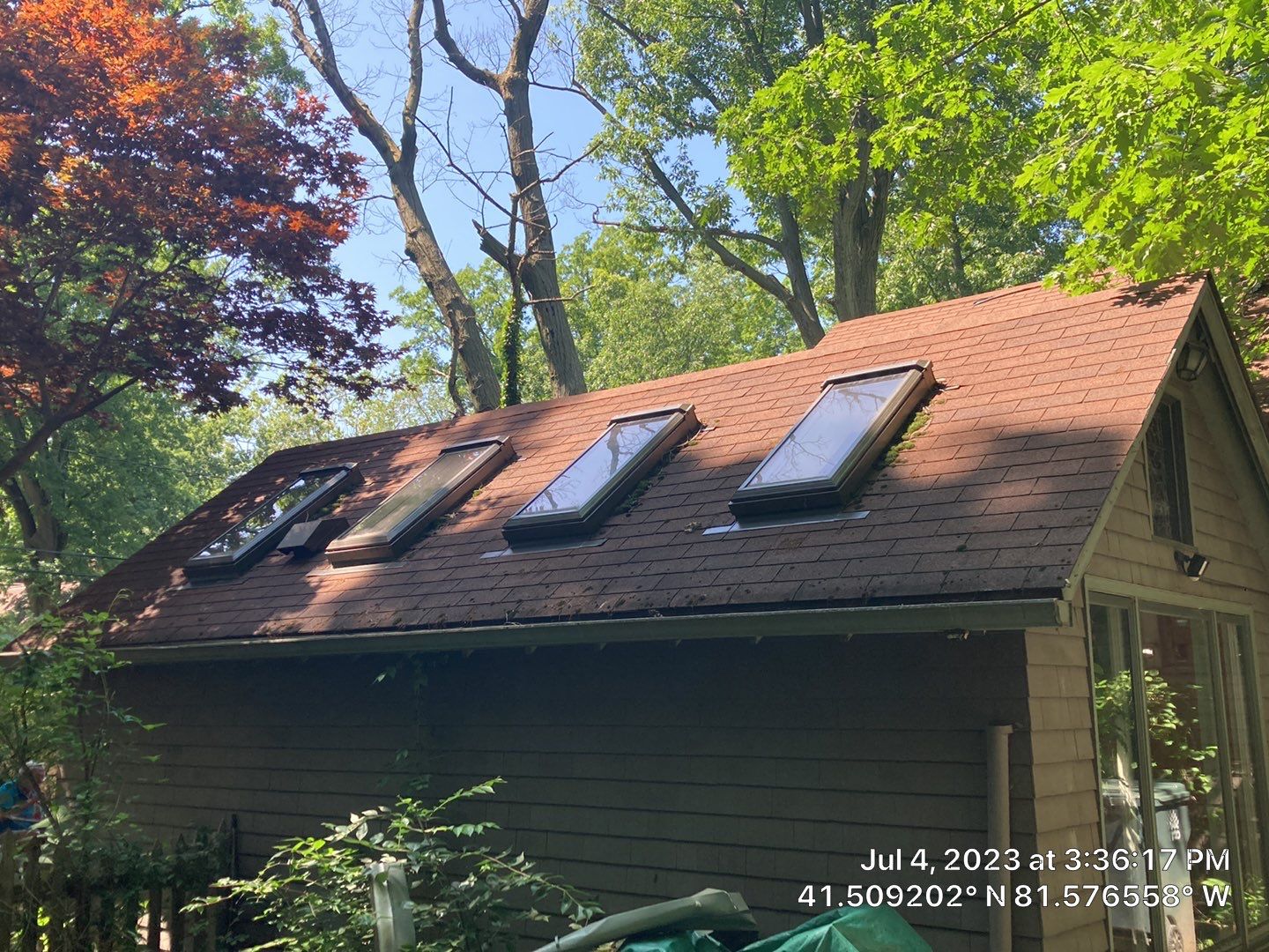 Residential Roof Replacement using Owens Corning Duration Designer, Aged Copper by Absolute Roofing and Construction