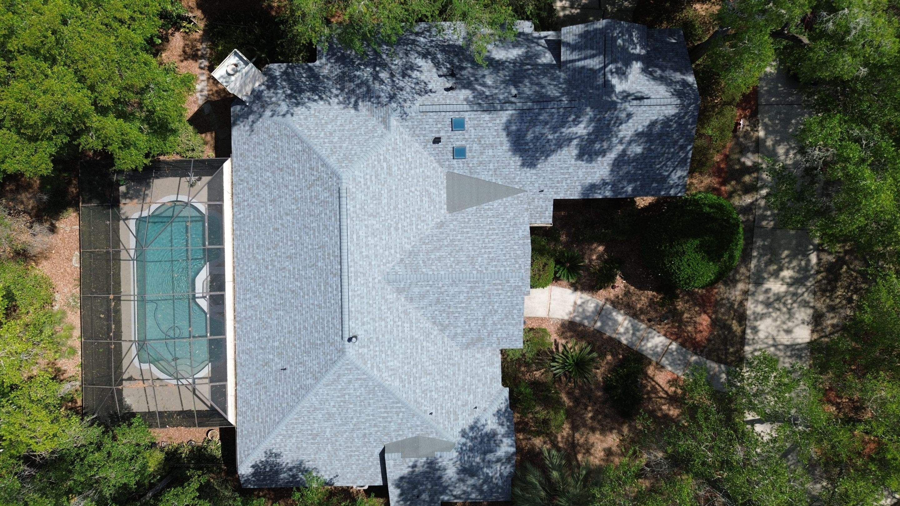 Replacing hail damage in Gainesville, Florida by Brehm Roofing