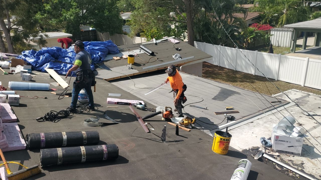 Project in St. Petersburg 33710 by Mitchell Roofing Company LLC