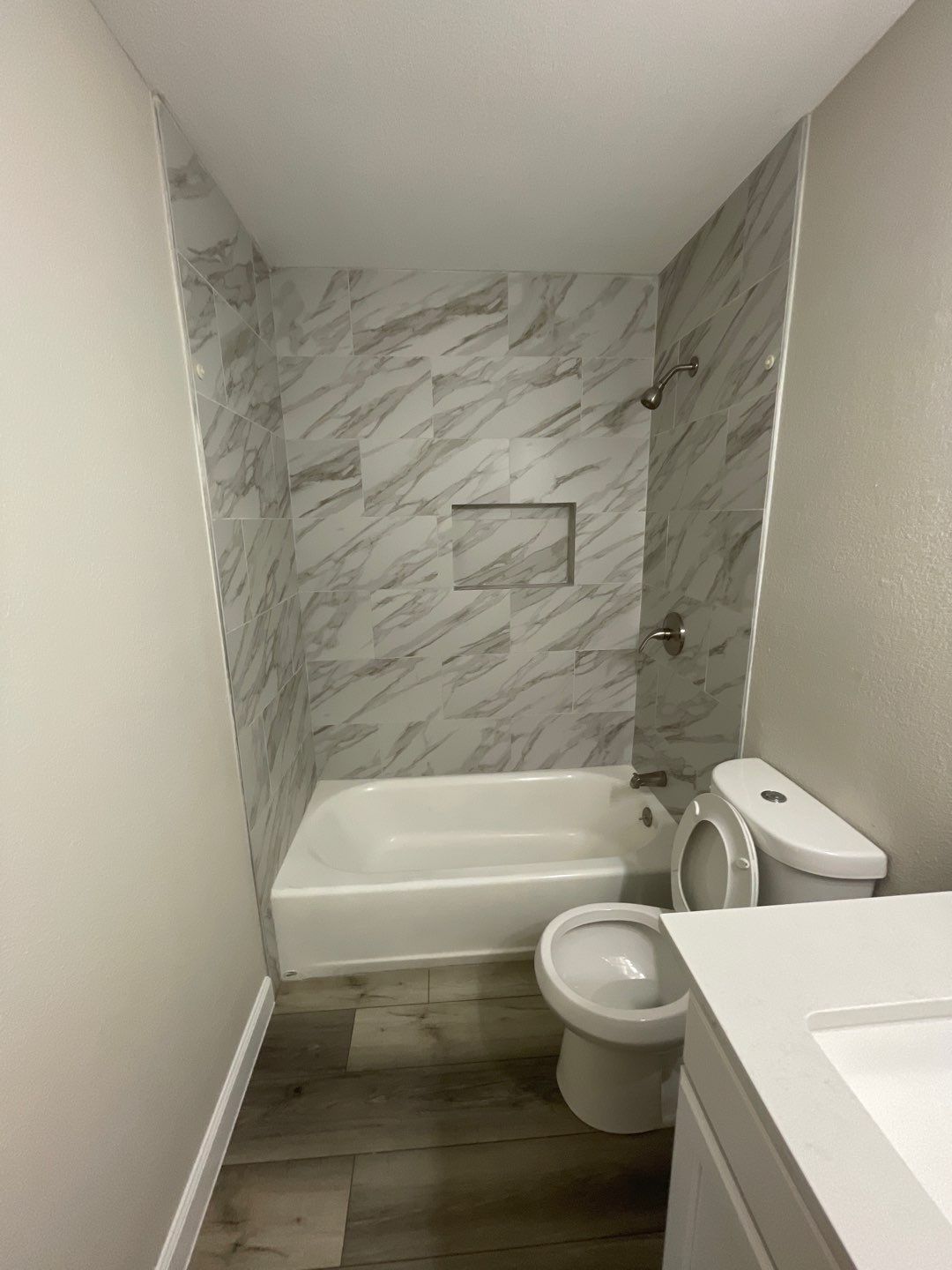 Interior flooring project by Springtree Restoration 