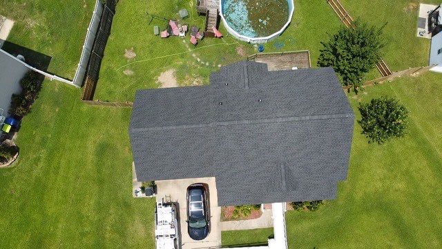 GAF HDZ Charcoal by Skybird Roofing