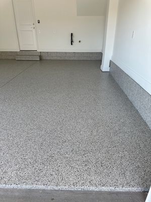 Garage Floor Coating using Cabin Fever