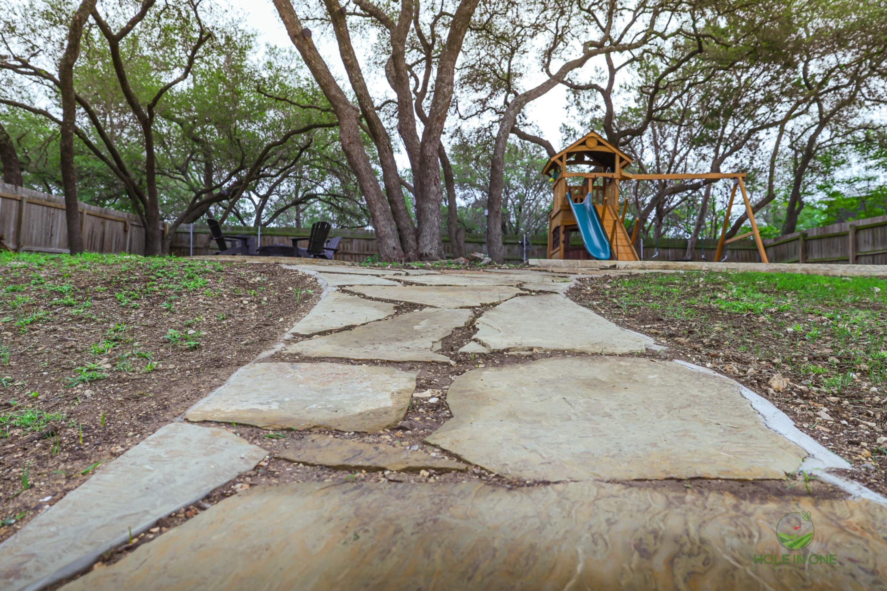 Hidden Forest, San Antonio TX by Hole In One Lawns, LLC