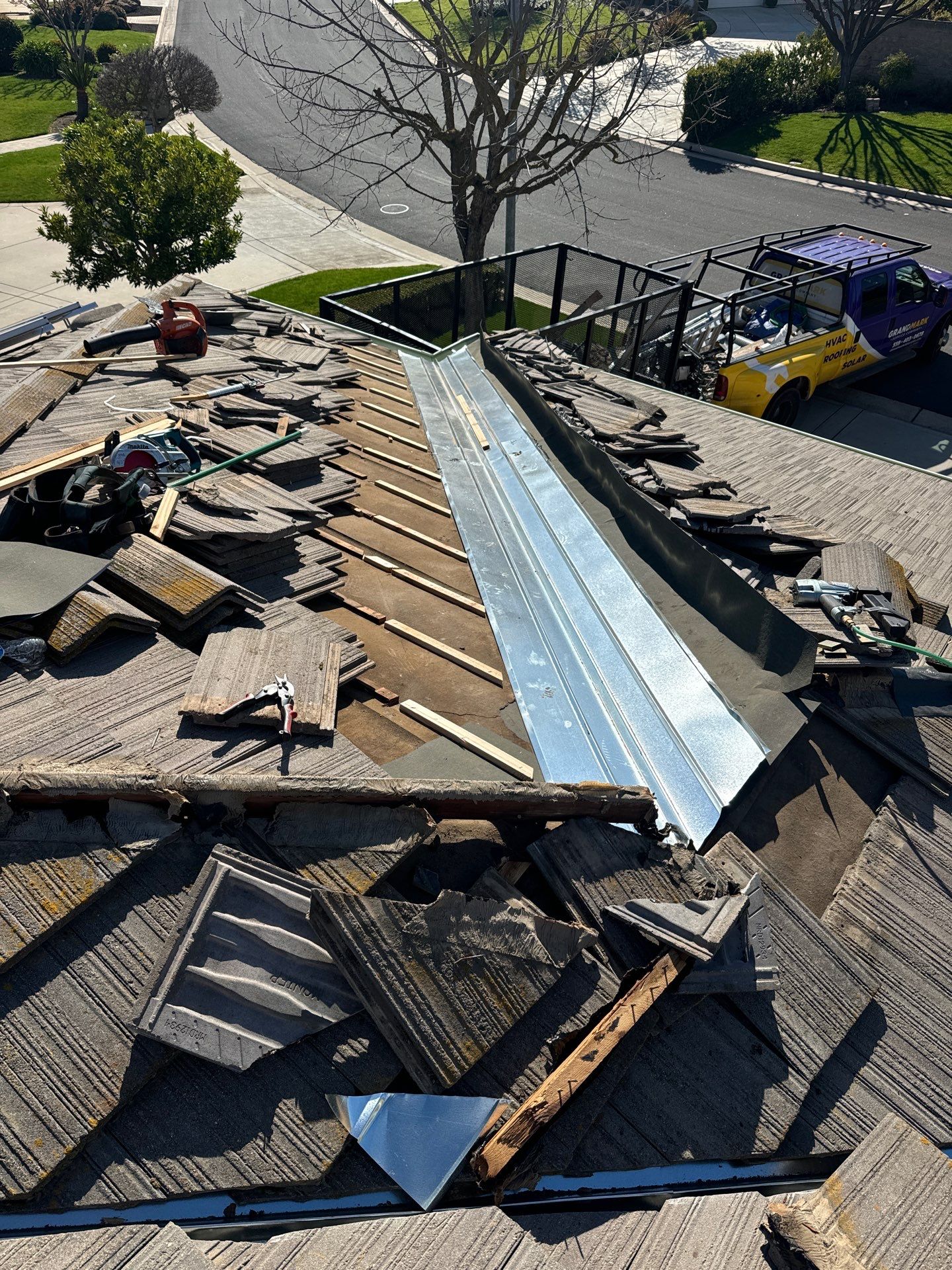 Solar Roof Leak Repair  by Grandmark Service Company