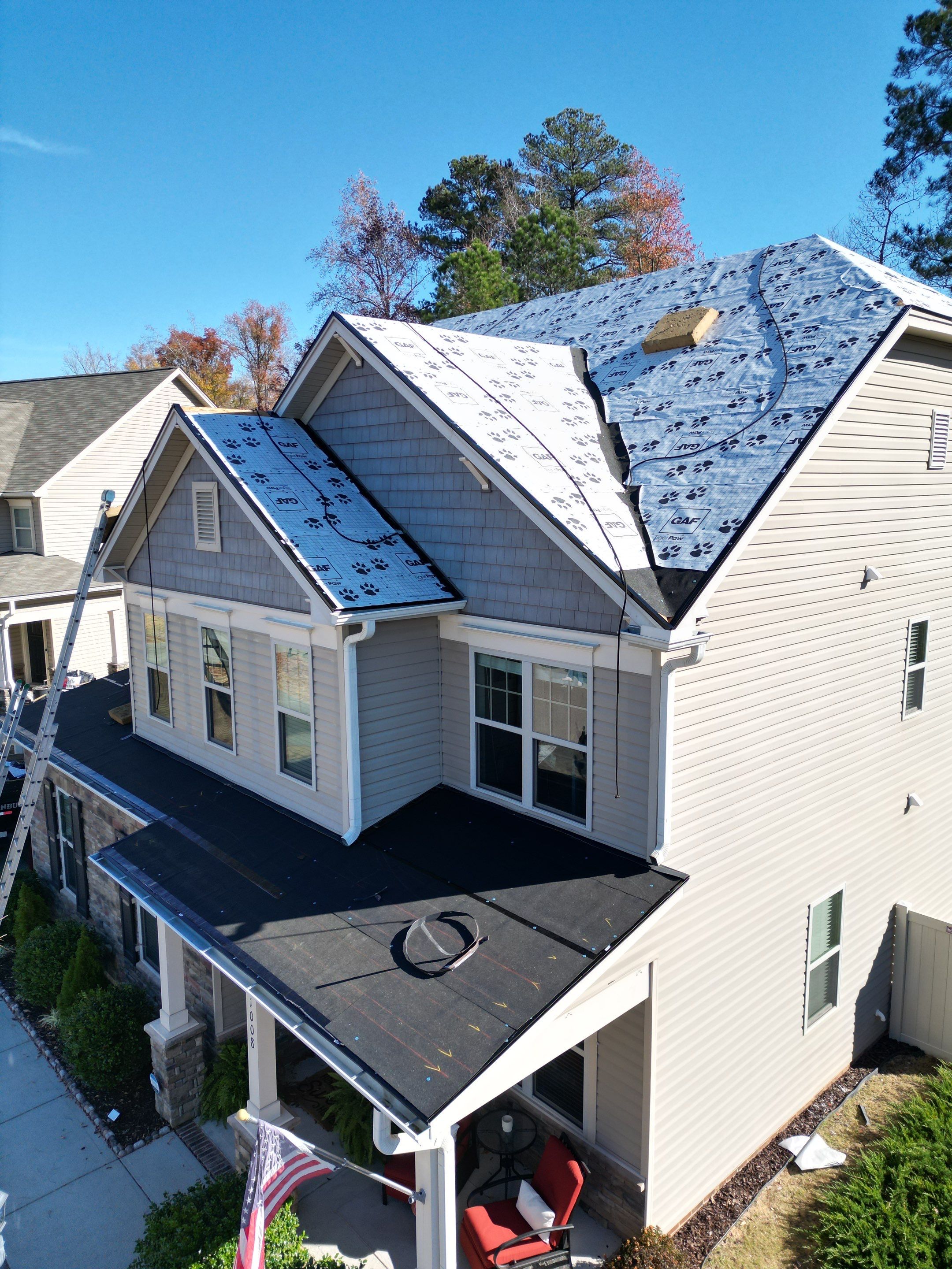 Roof Replacement - GAF Timberline HDZ Weathered Wood  by Pro Performance Roofing