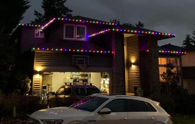 Holiday Lighting using C9 Opaque LEDs