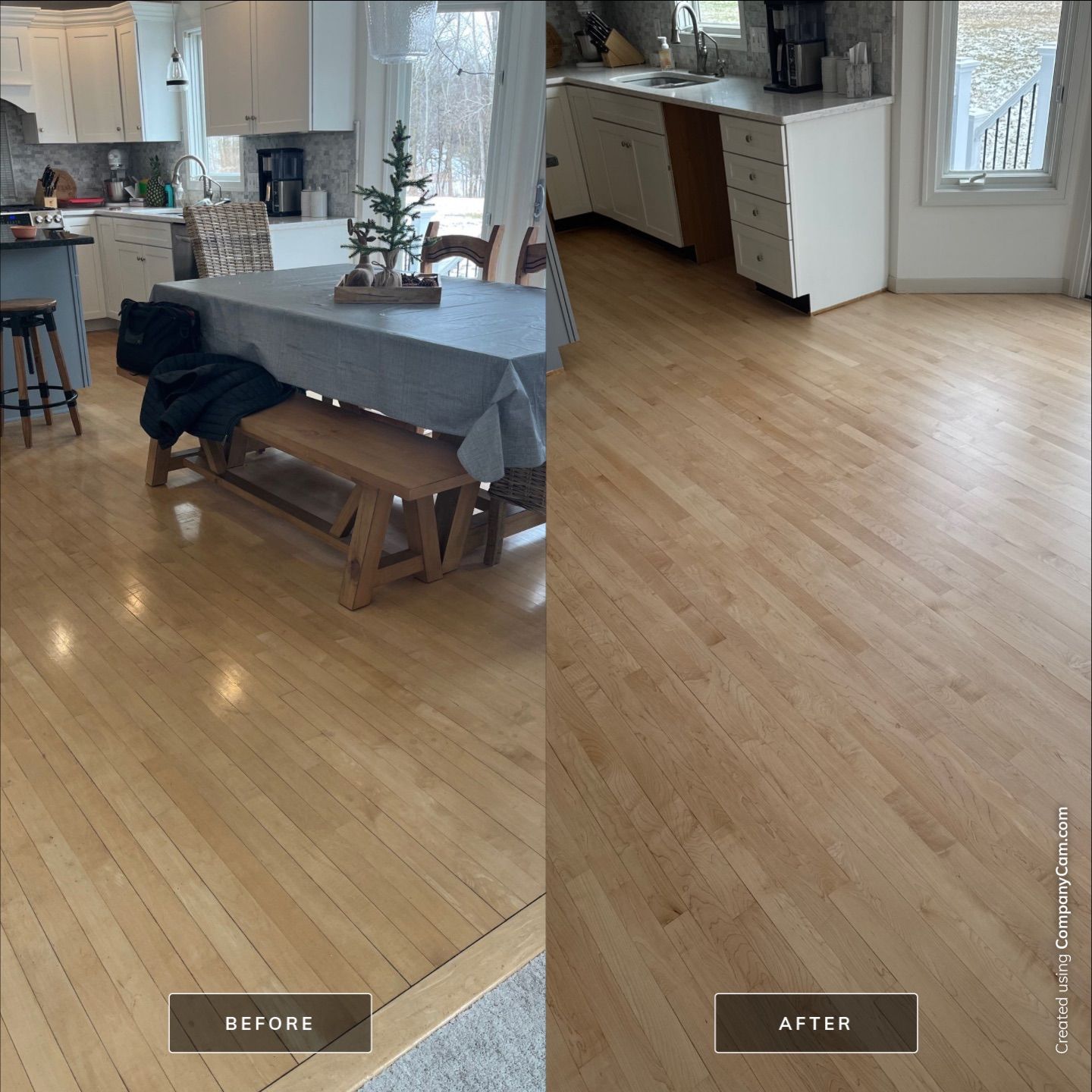 Check out this Before & After! by RTBaldwin Hardwood Floors