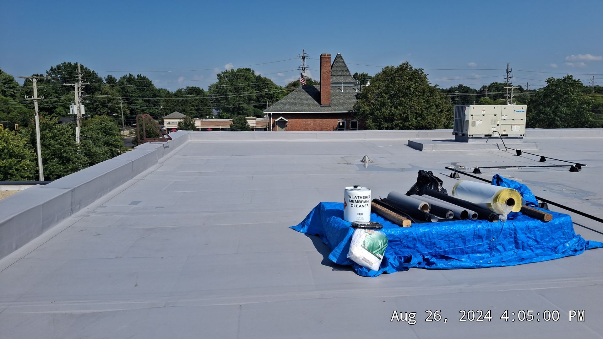 Mayfield Ohio TPO Roof Install by Gold Star Roofing LLC 