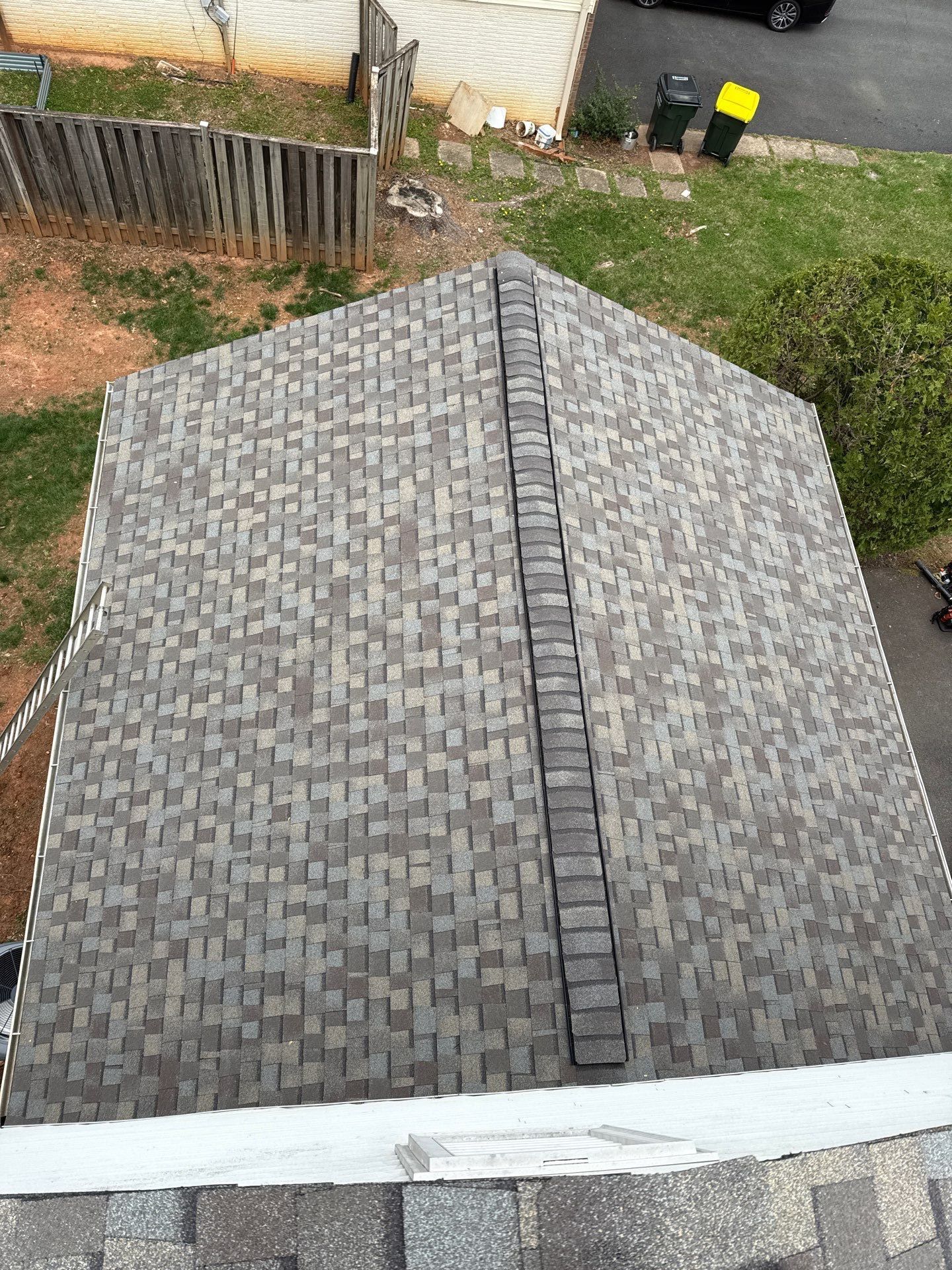 Burke: Residential Roof Replacement with CertainTeed Landmark Pro in Max Def Weathered Wood by RM Banning, Inc.