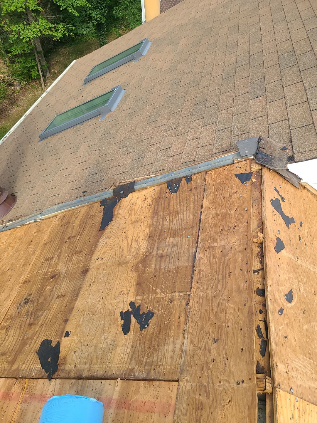 Montclair: Roof Installation with CertainTeed Landmark Designer Shingles in Burnt Sienna by RM Banning, Inc.