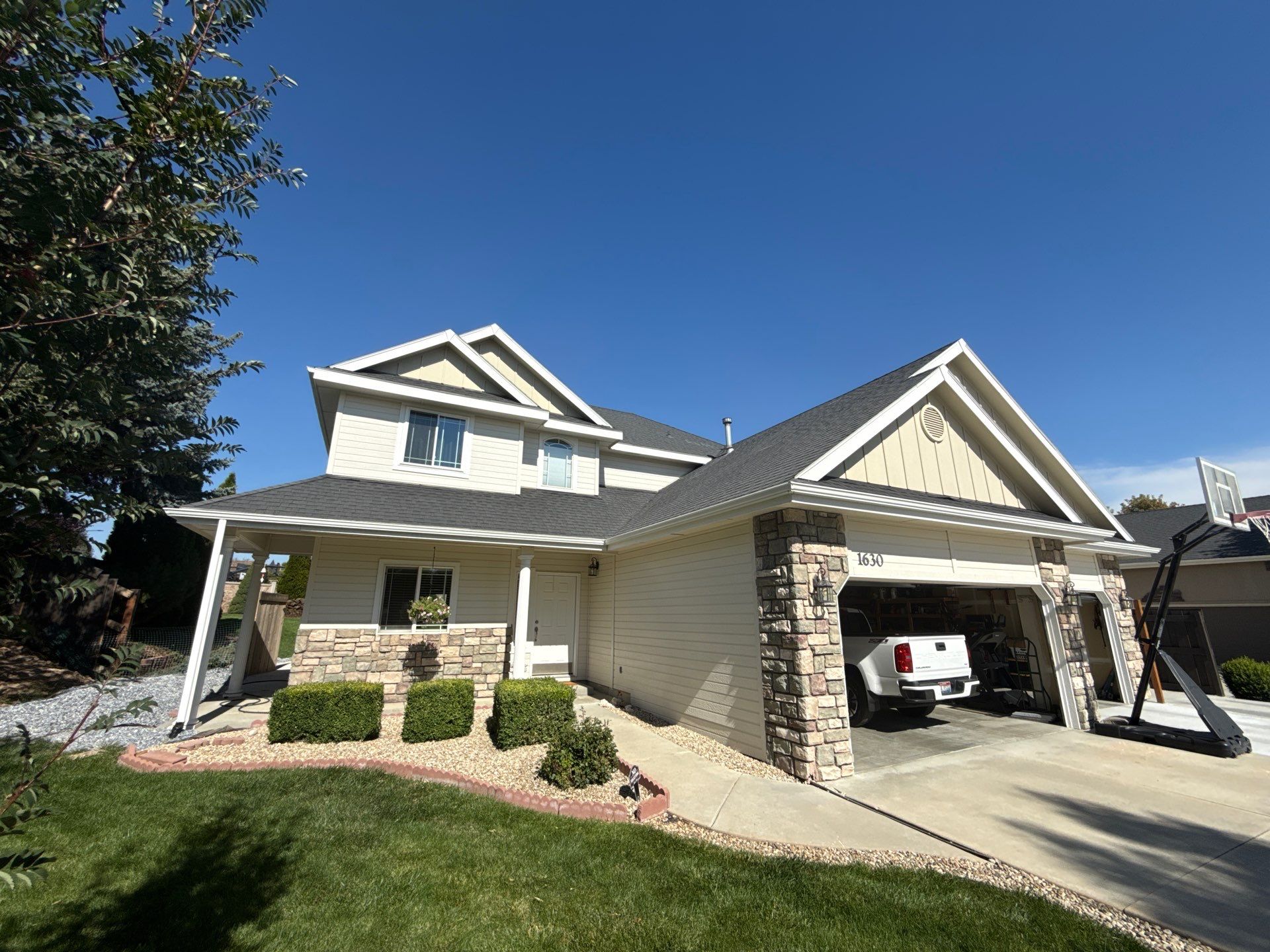 Asphalt Shingle Roof Replacement for Two-Story Home in Meridian by Olive Roofing