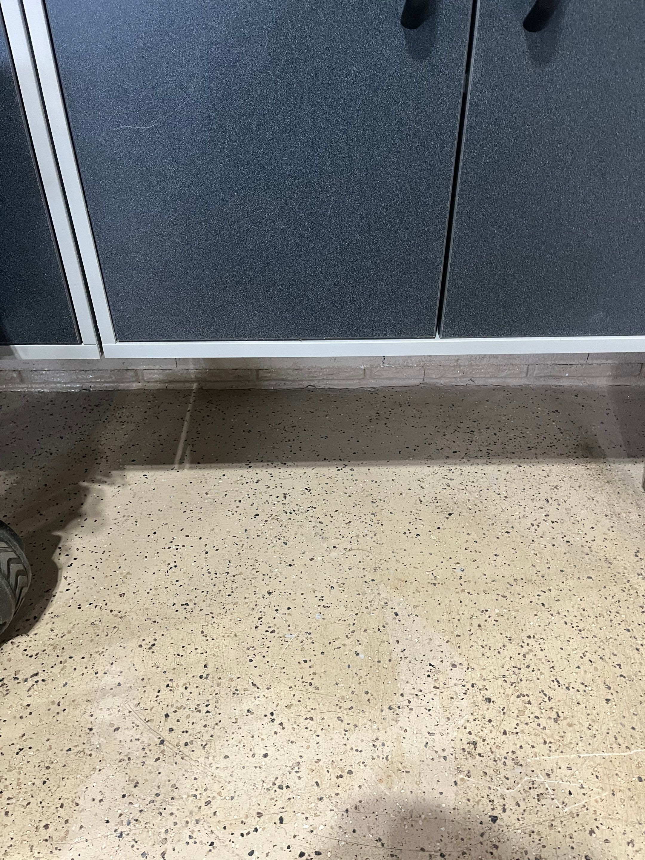 High-Gloss Grey Epoxy Floor Coating for Inwood Garage by Select Painting, Coatings & Garage Cabinets