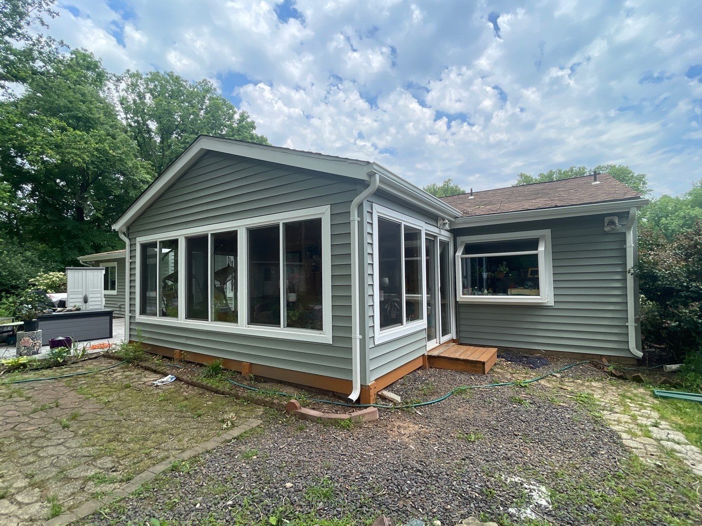 Siding Replacement using CertainTeed Vinyl Monogram Siding by RJC General Construction, LLC.