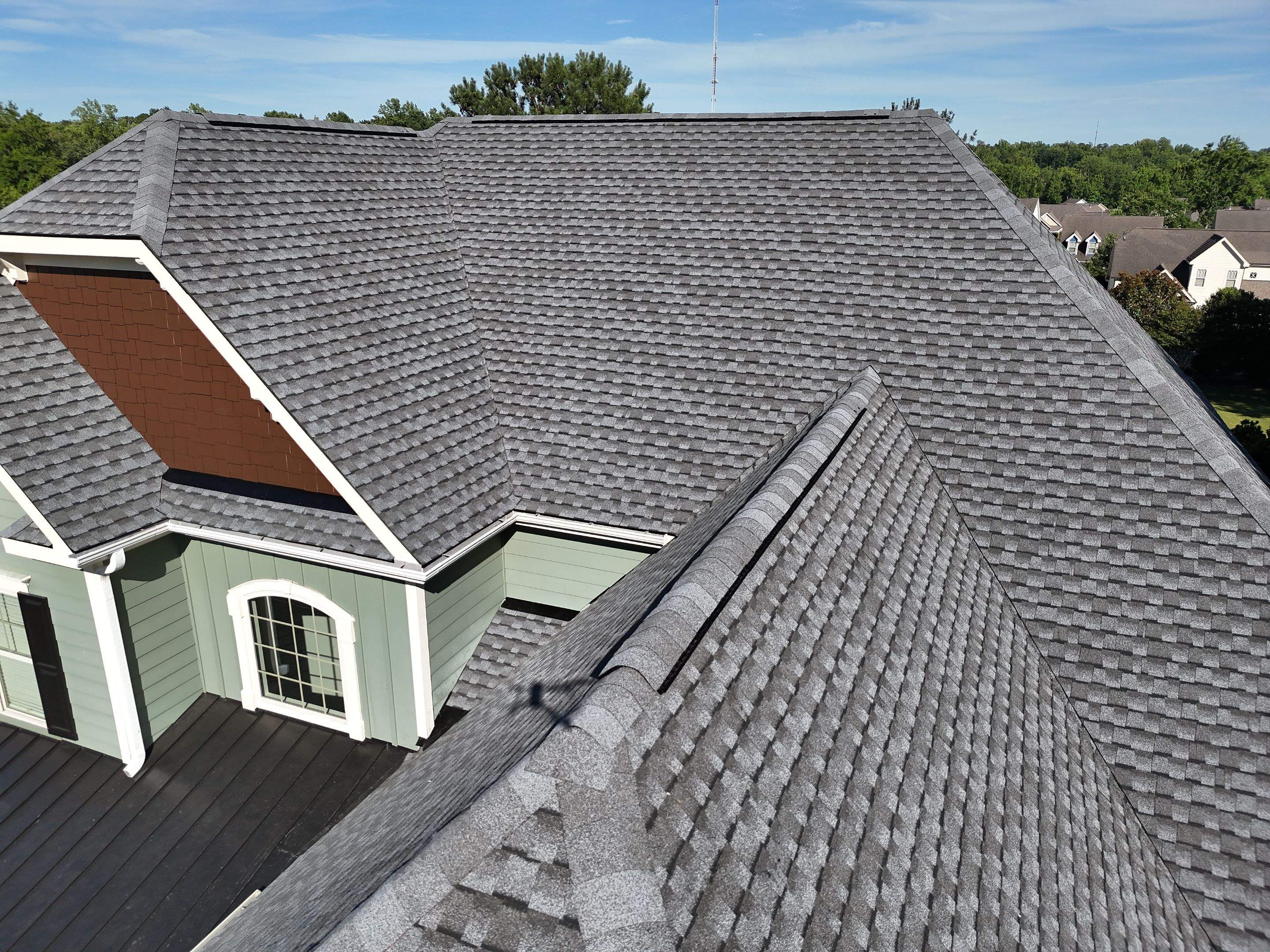 Full Roof Replacement Featuring GAF Architectural Shingles in Wake Forest by Cadmus Construction