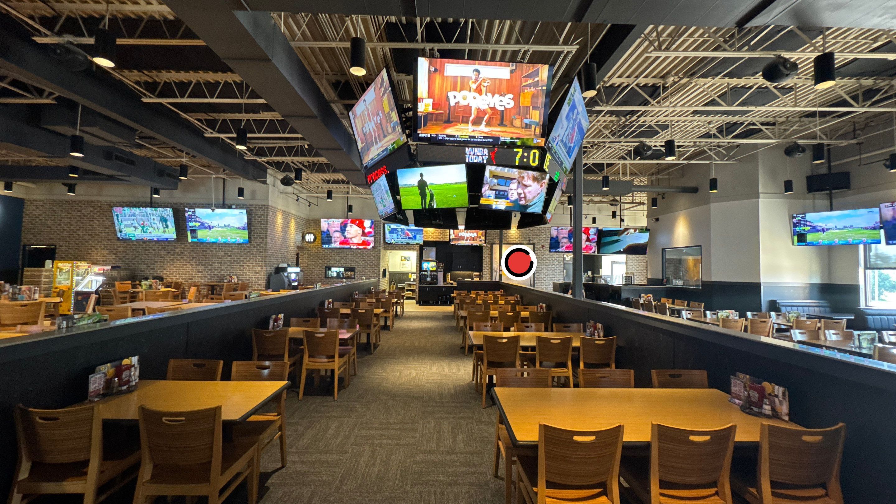 Sportsbar AV install by AVSi