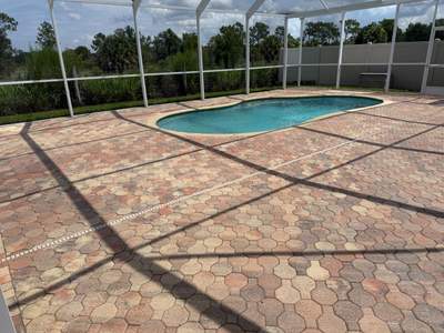 Paver Repair and Protective Sealing for Ruskin Pool Deck