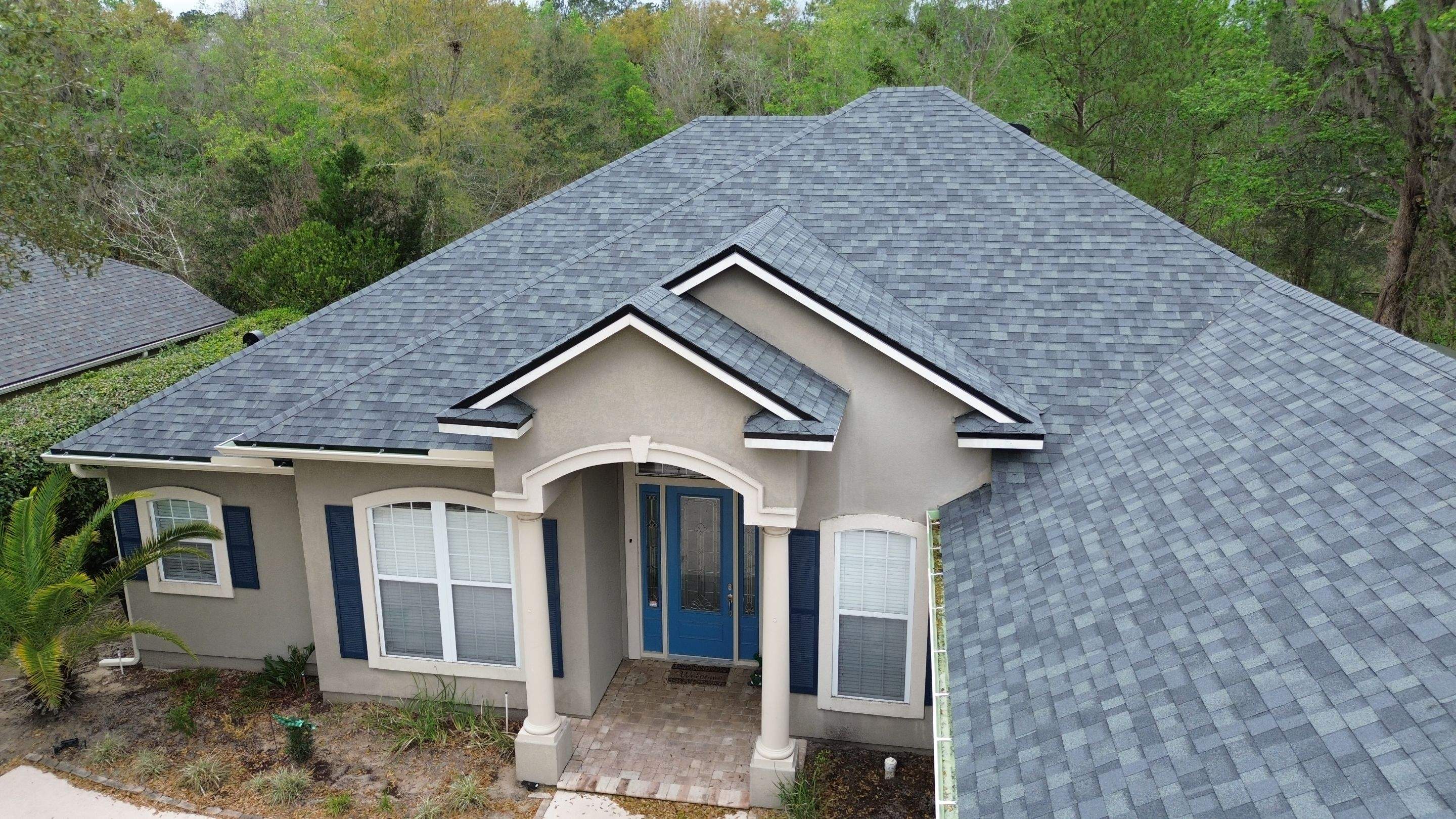Reroofing hail damage in Gainesville, FL by Brehm Roofing